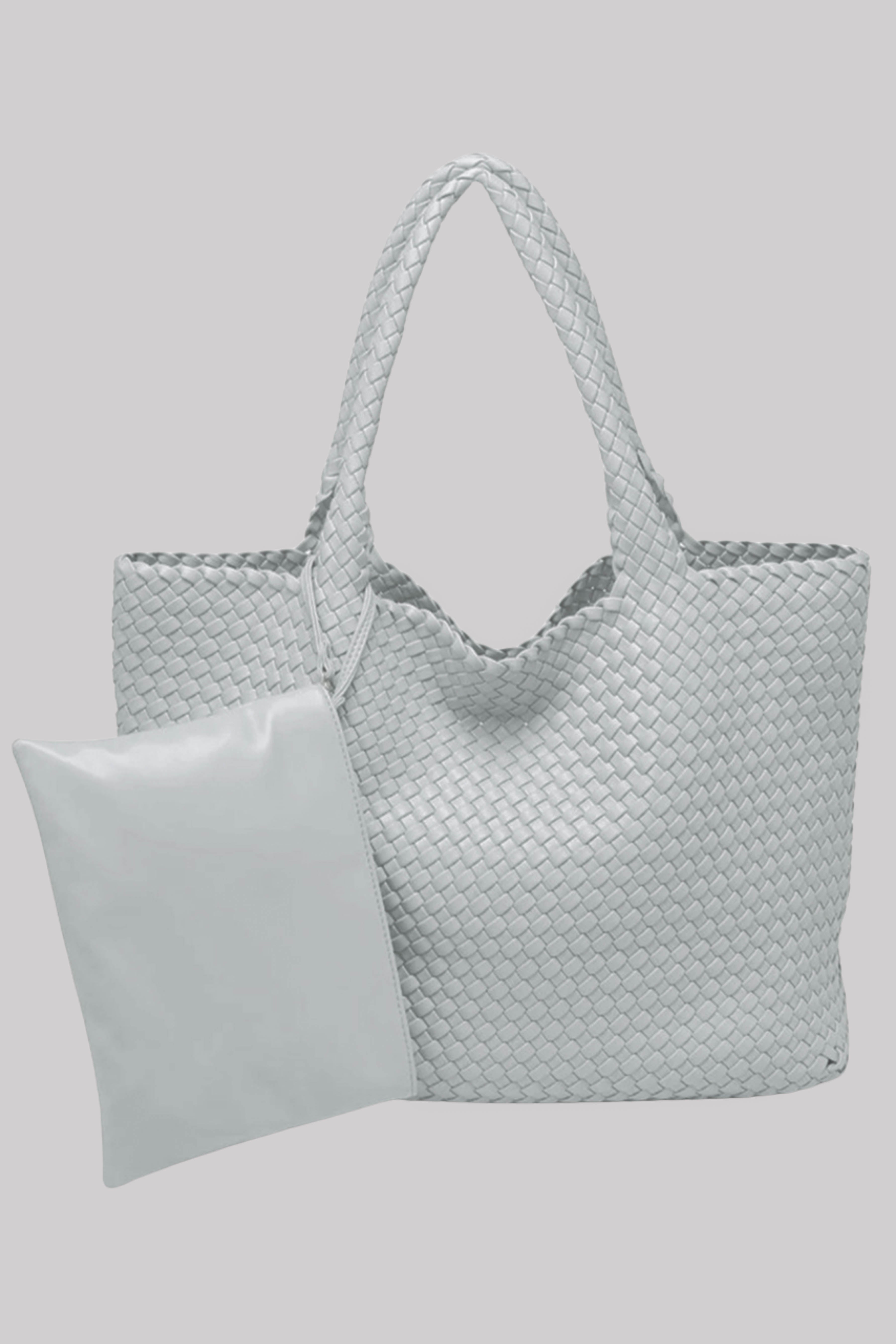 Carry It All Tote Bag-Ice Blue
