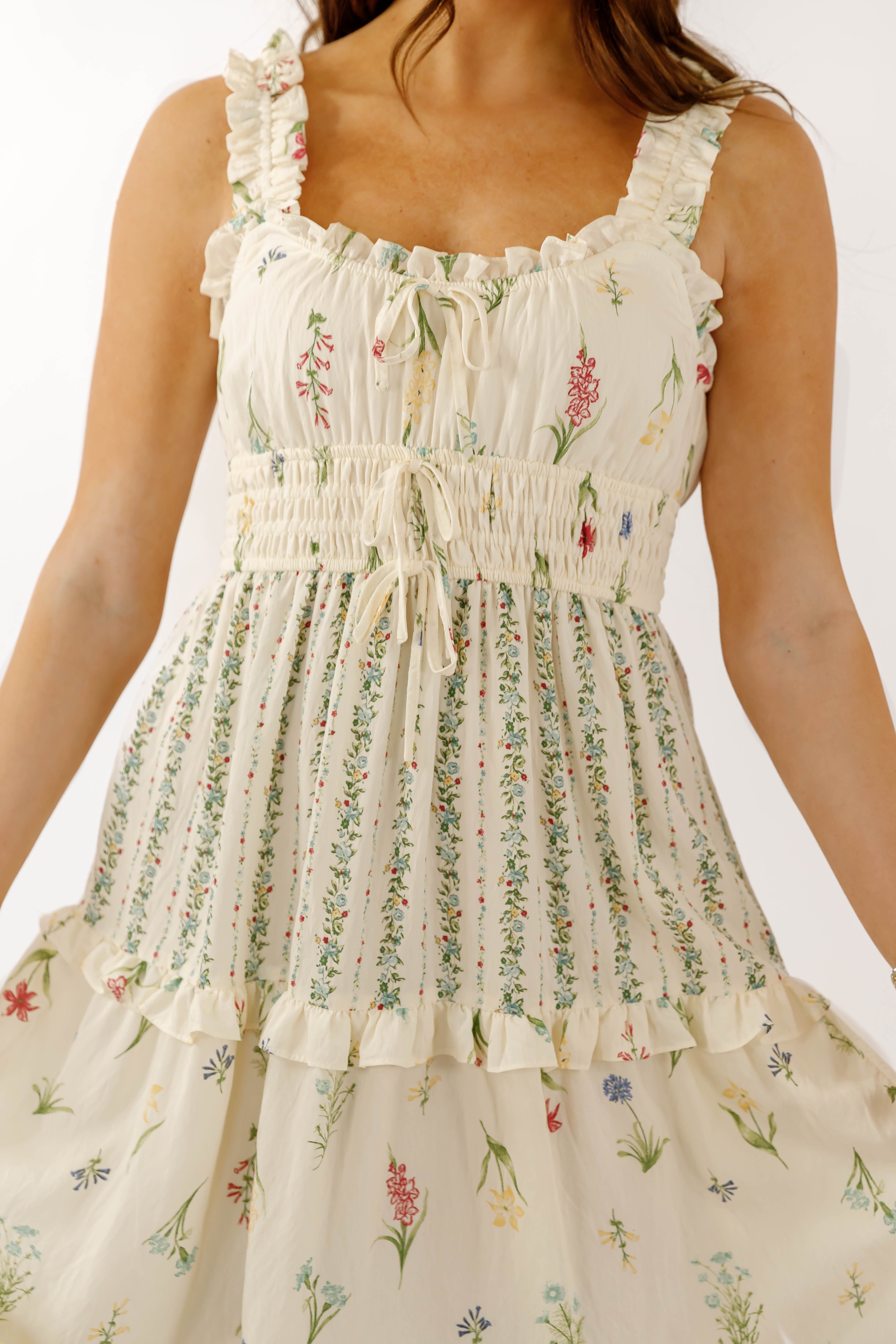 Let's Escape Midi Dress