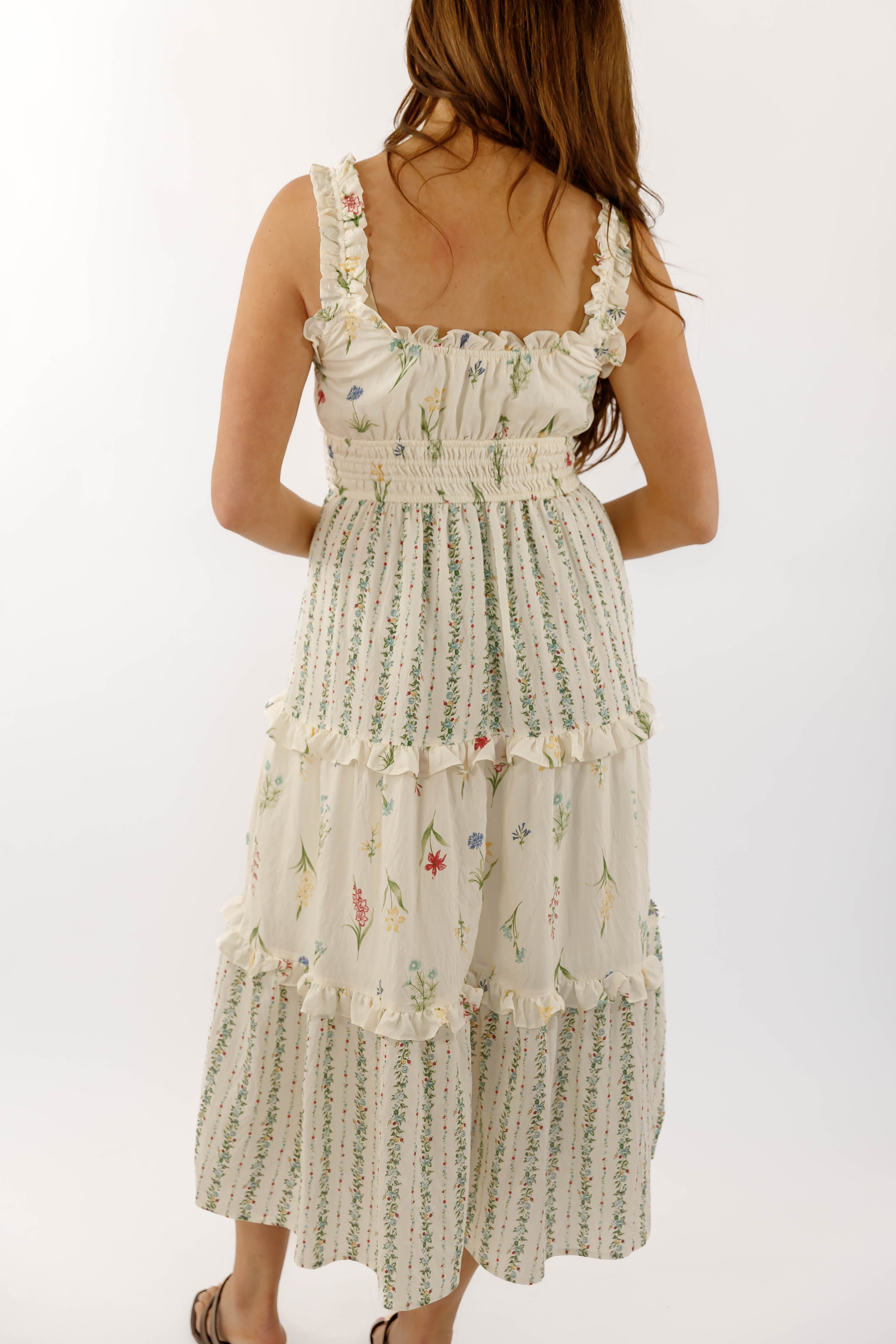 Let's Escape Midi Dress