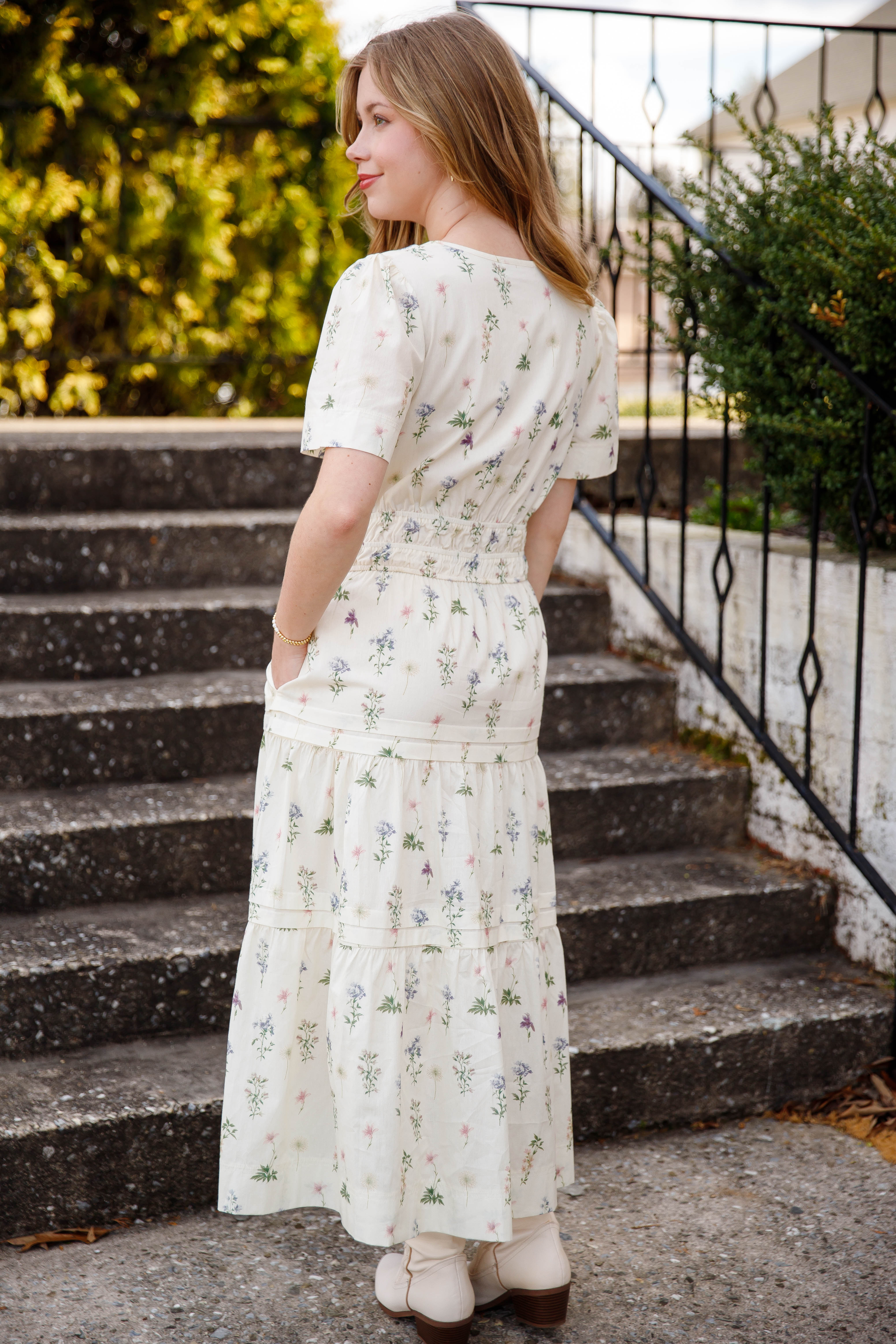 With A Smile Midi Dress