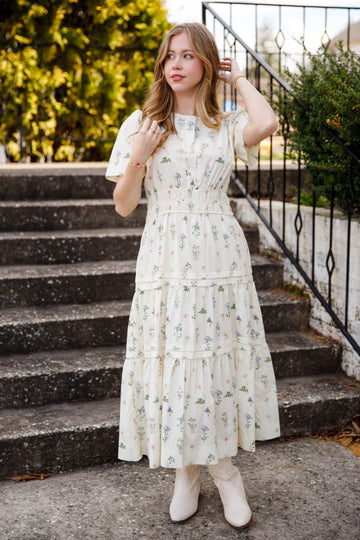 With A Smile Midi Dress