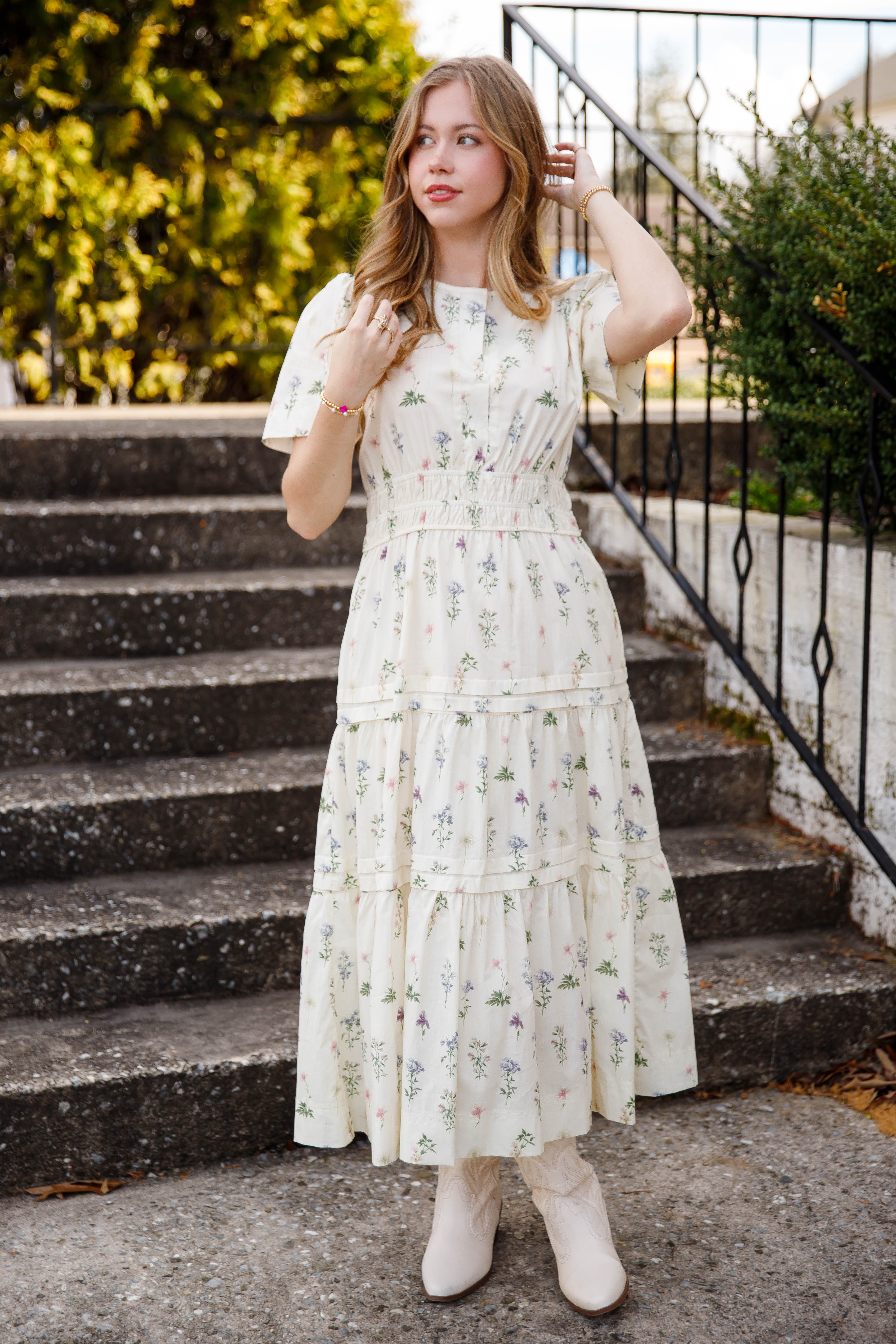 With A Smile Midi Dress