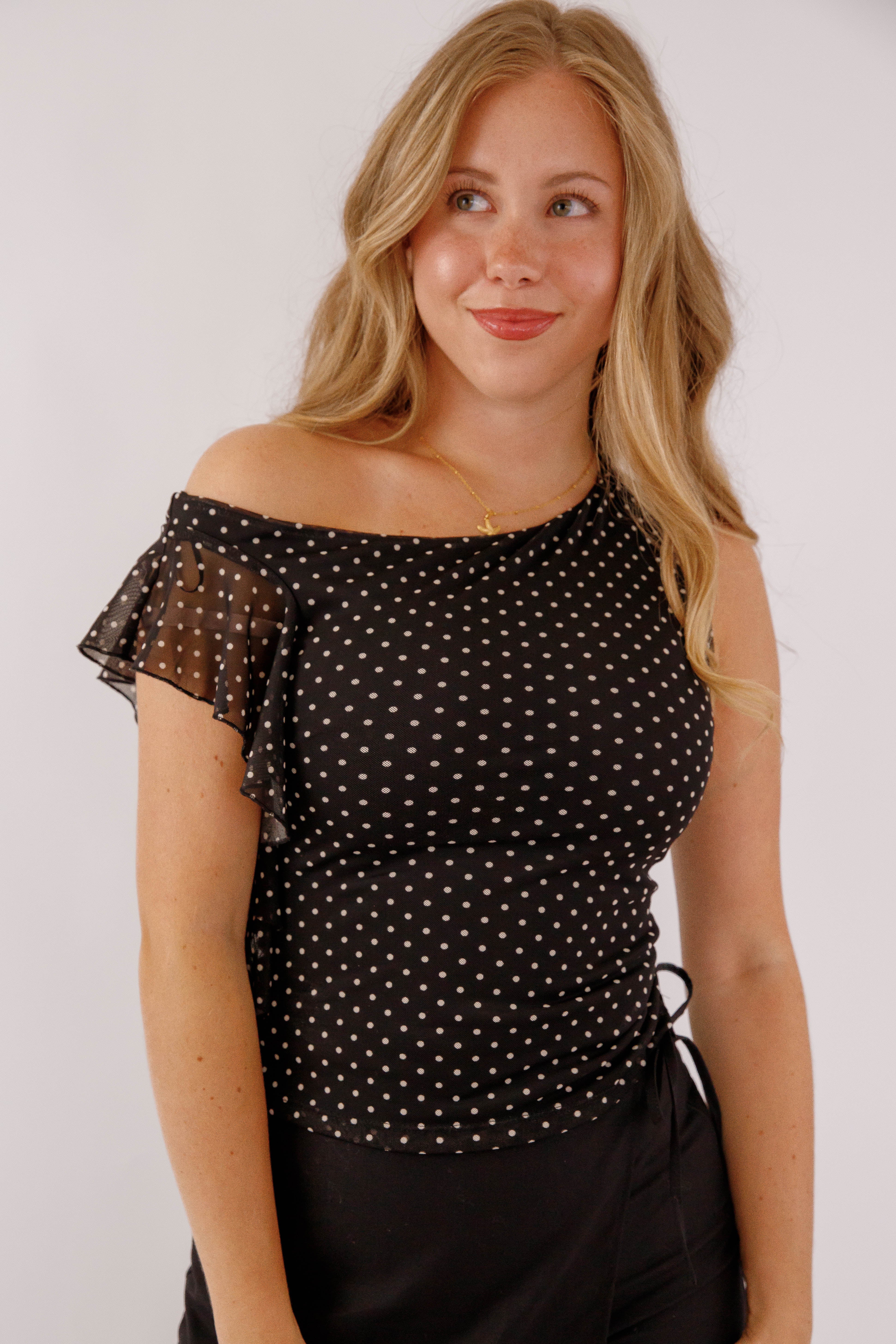 RESTOCK: Keeping My Peace Top-Black