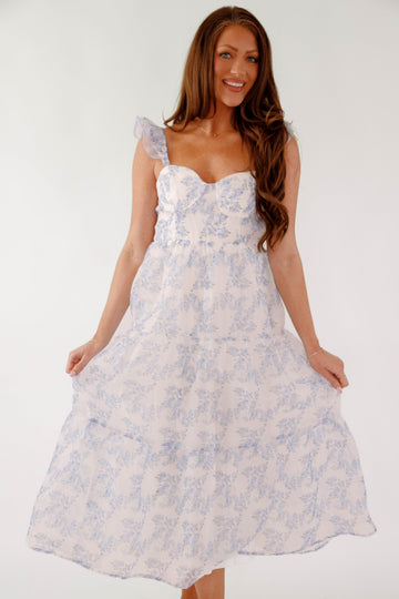 I Fancy the Finer Things Midi Dress