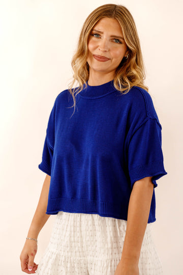 A Good Possibility Sweater-Royal