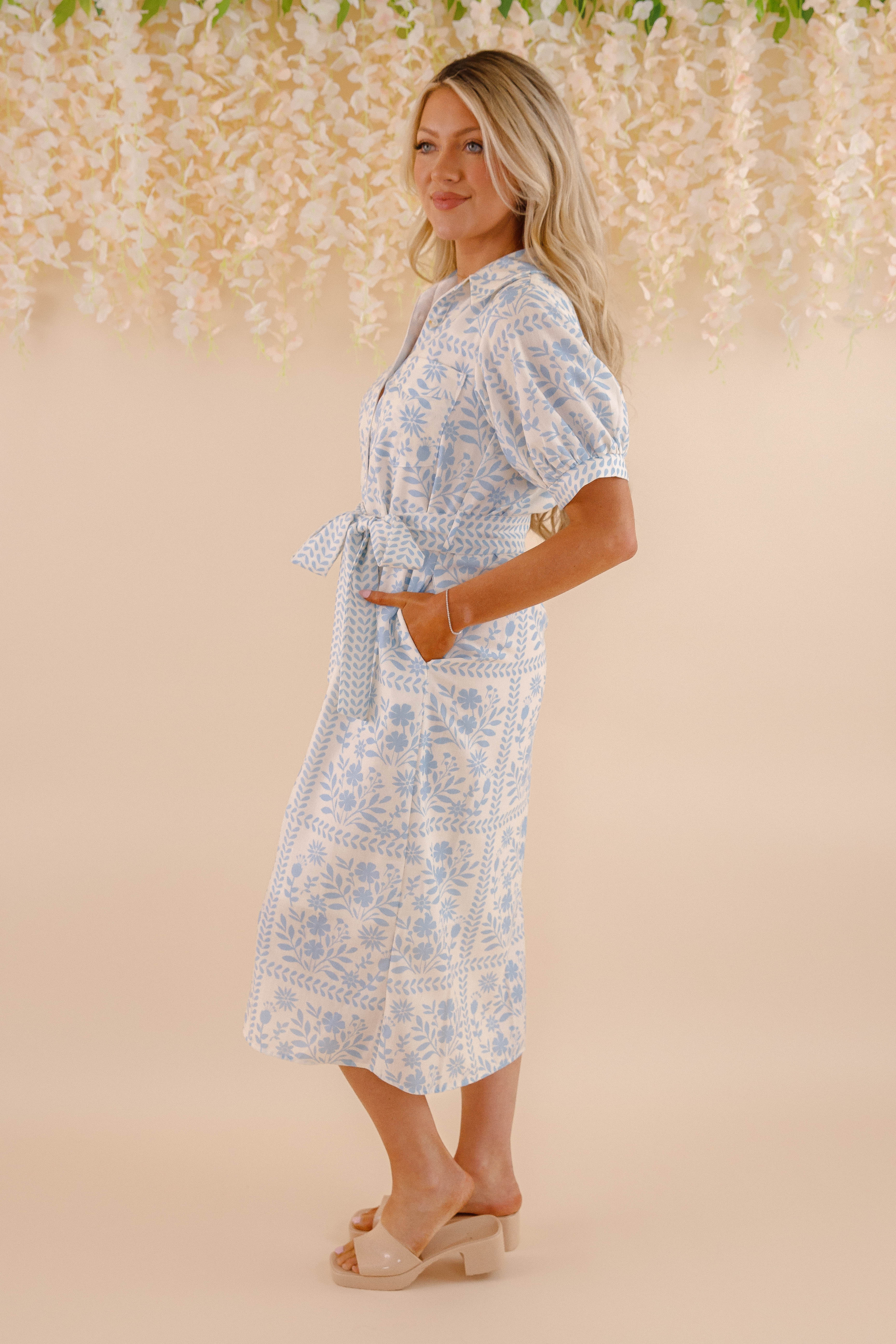 RESTOCK: Hello From Mykonos Midi Dress