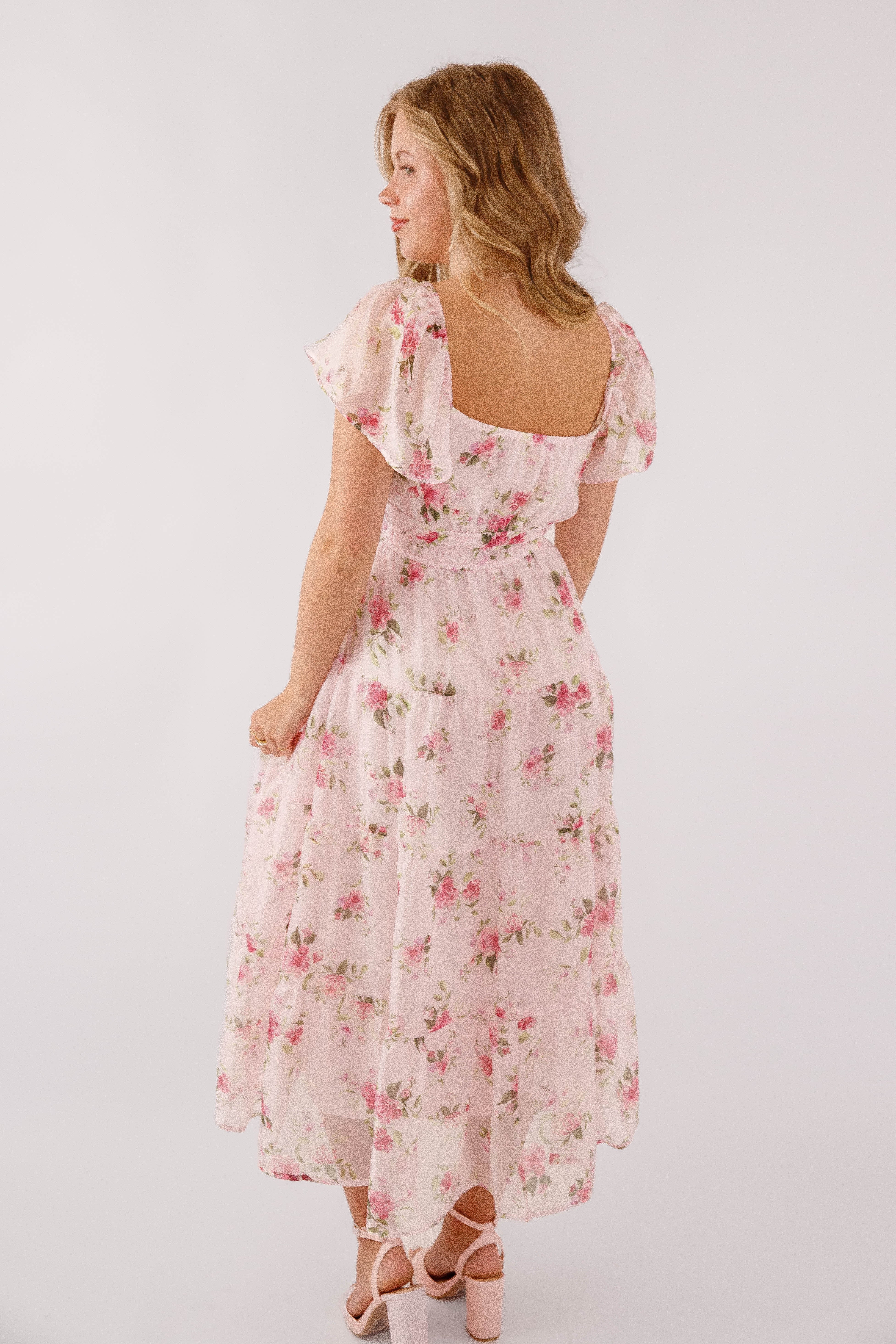 RESTOCK: Sounds of Spring Midi Dress
