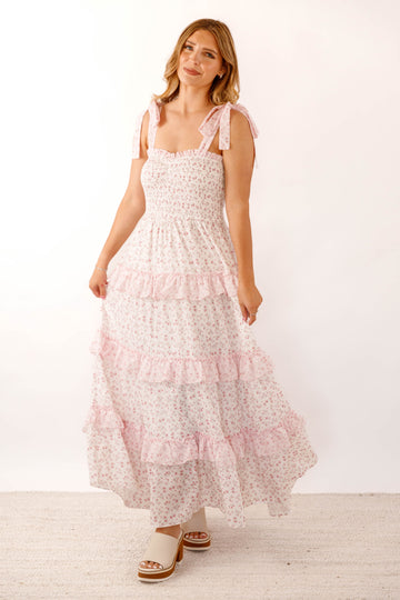 What I Call Blessed Maxi Dress-Blush