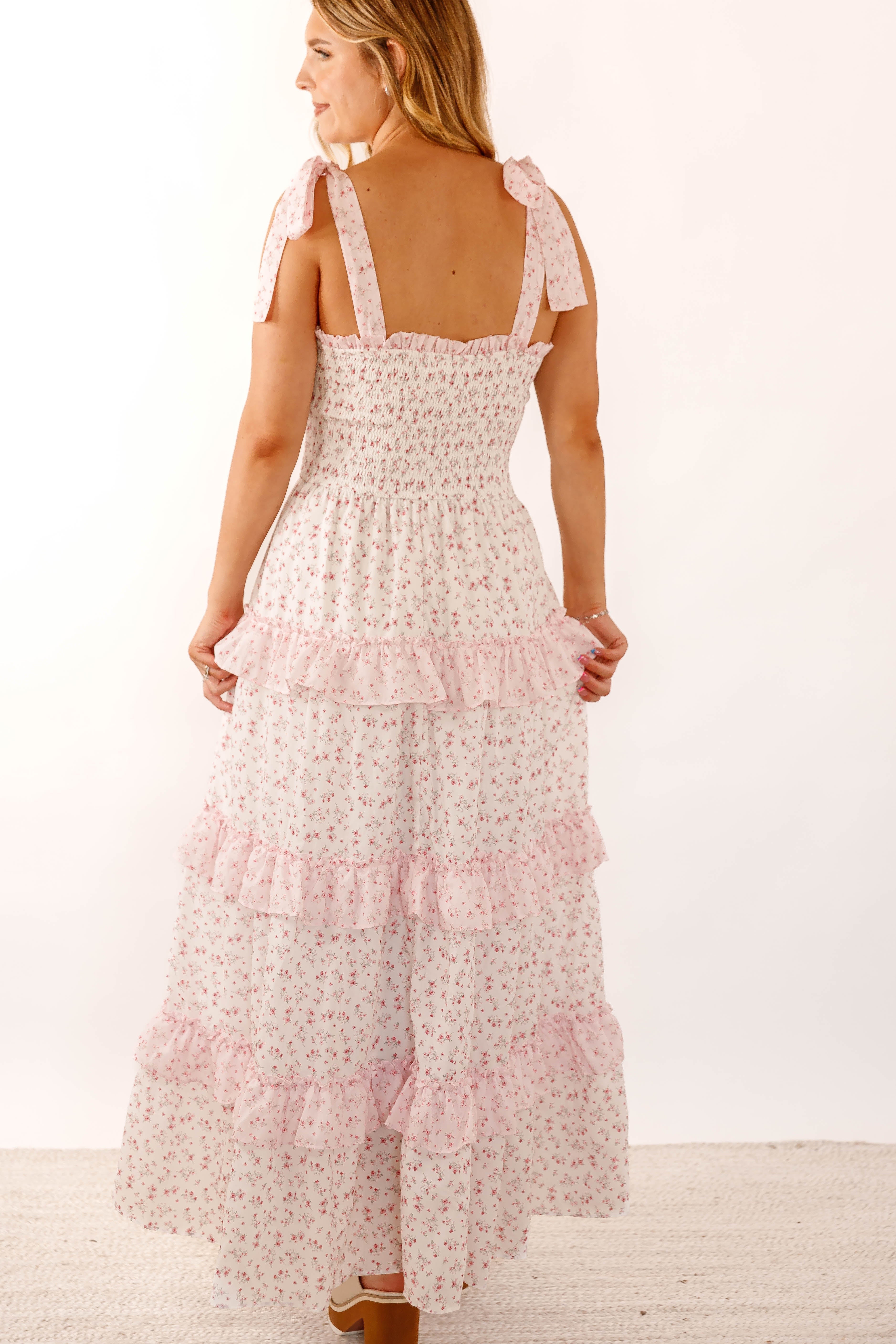 What I Call Blessed Maxi Dress-Blush