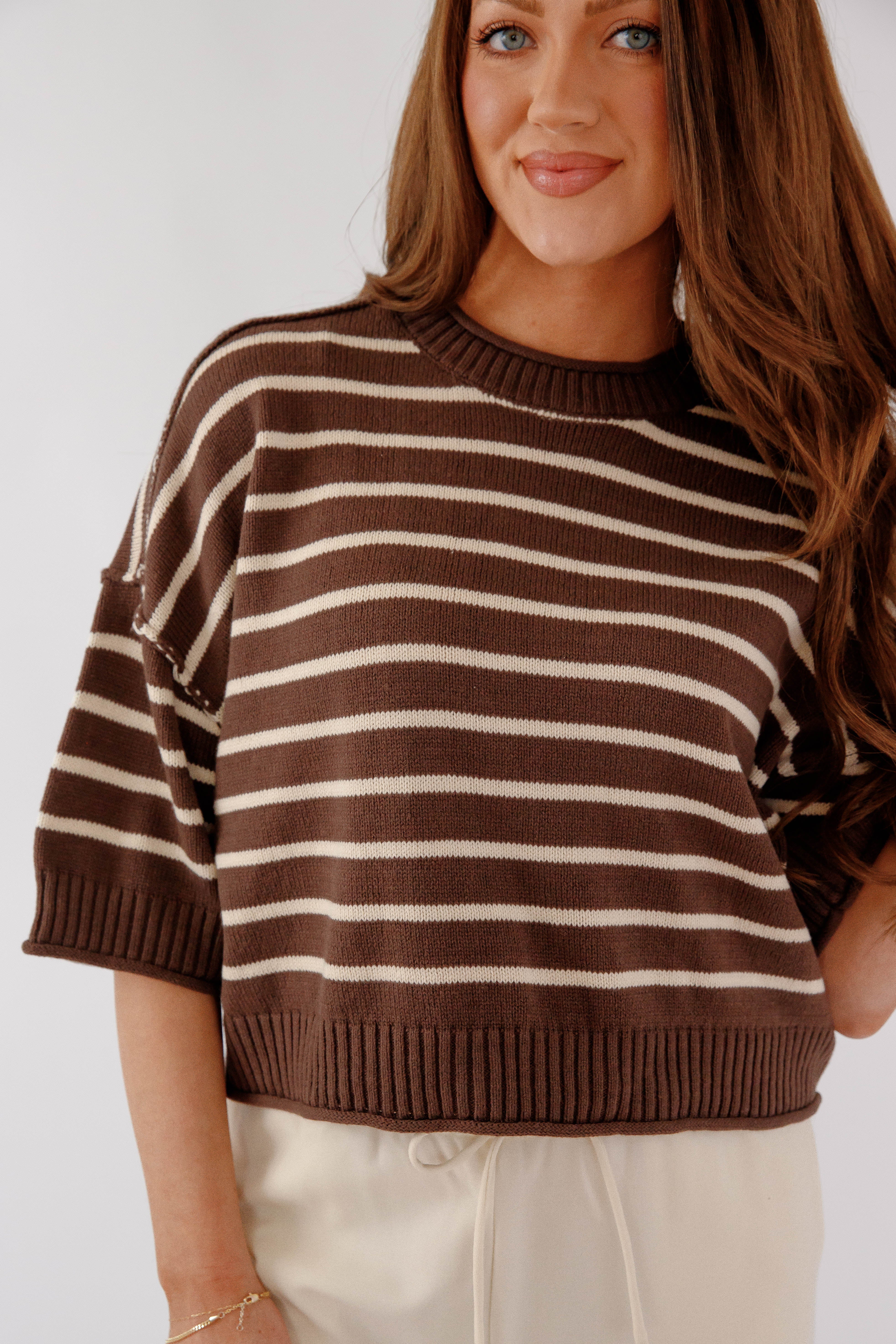 What I Know Sweater-Mocha