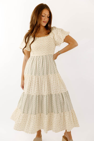 A Call From Home Midi Dress