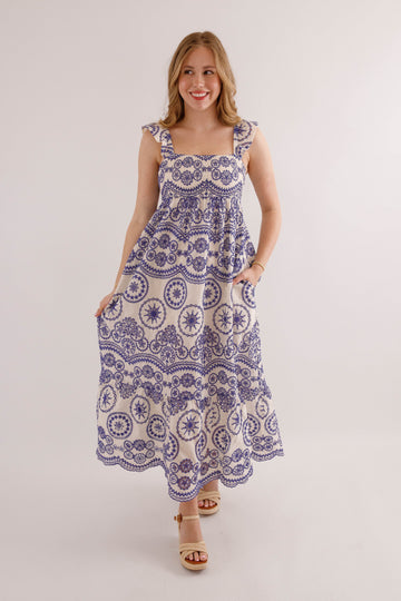 A Full Itinerary Maxi Dress