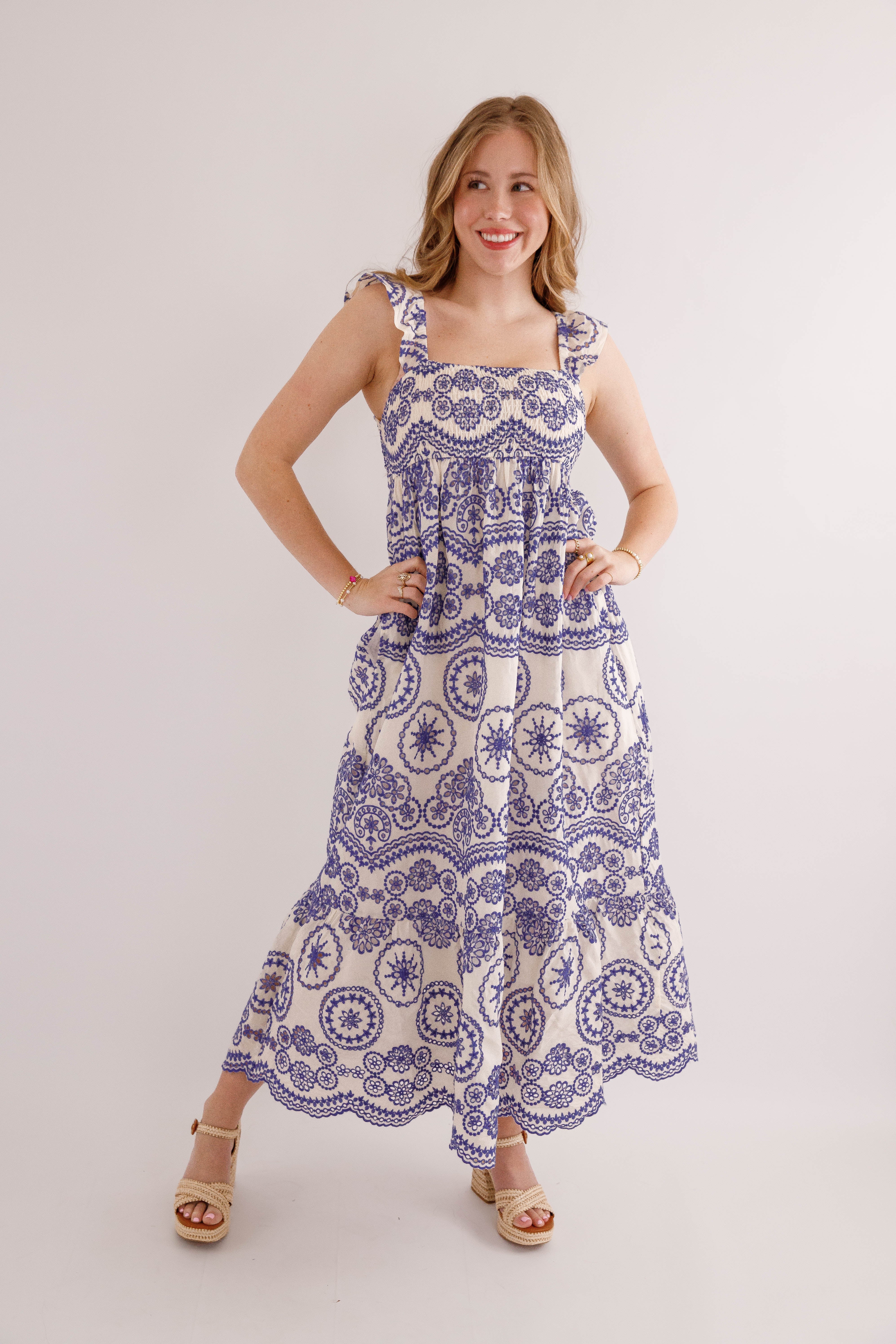 A Full Itinerary Maxi Dress