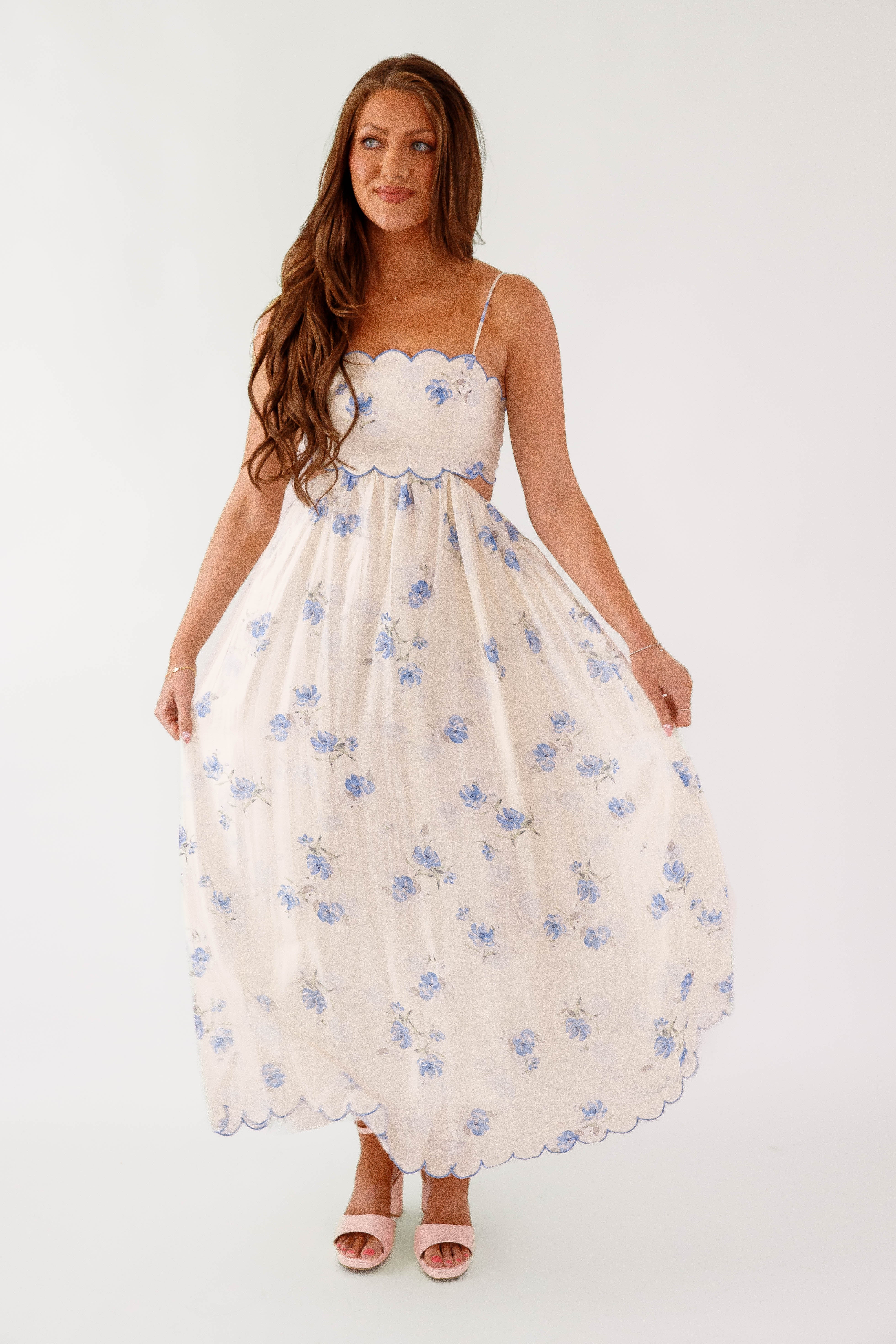 Blooming Gently Maxi Dress