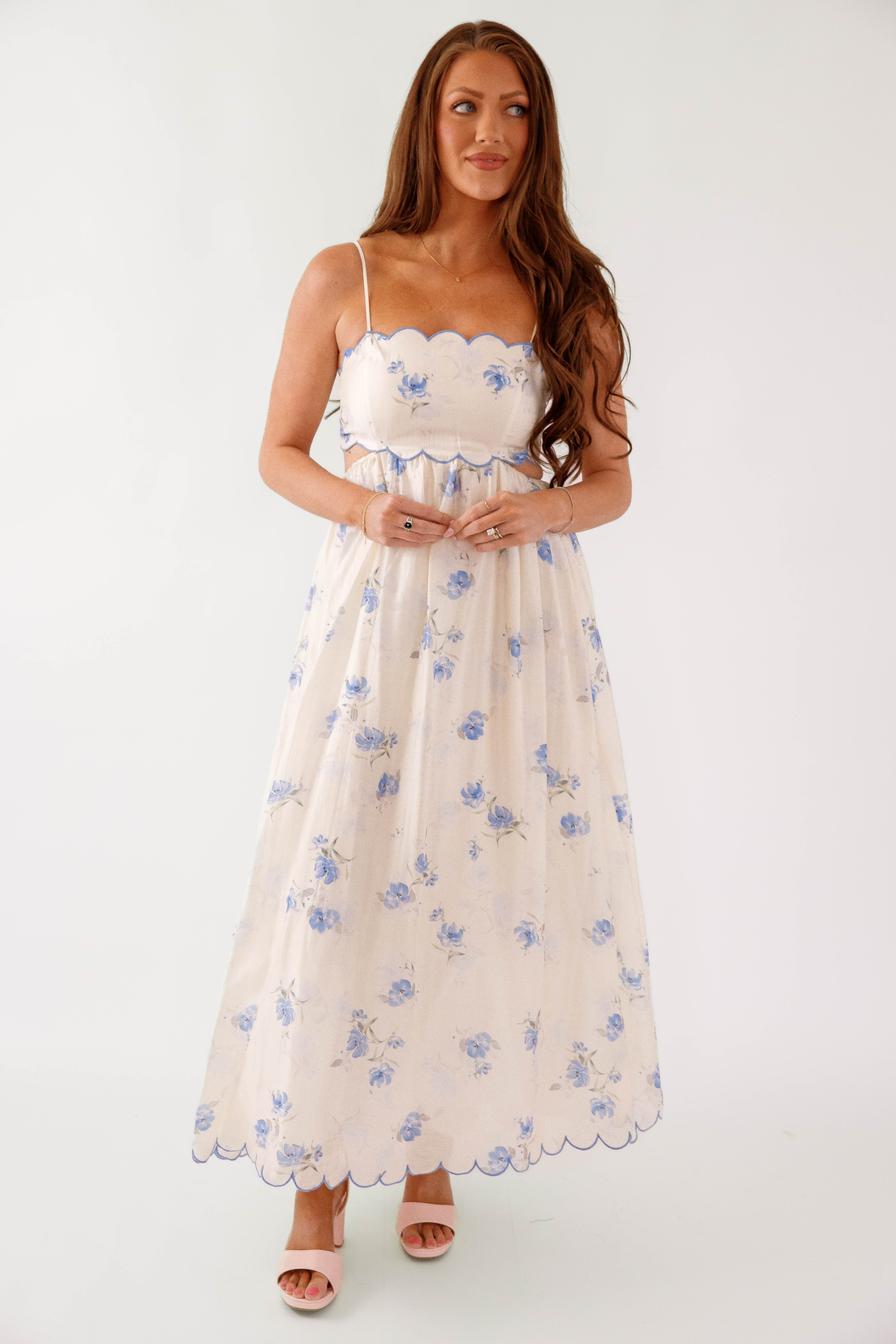 Blooming Gently Maxi Dress