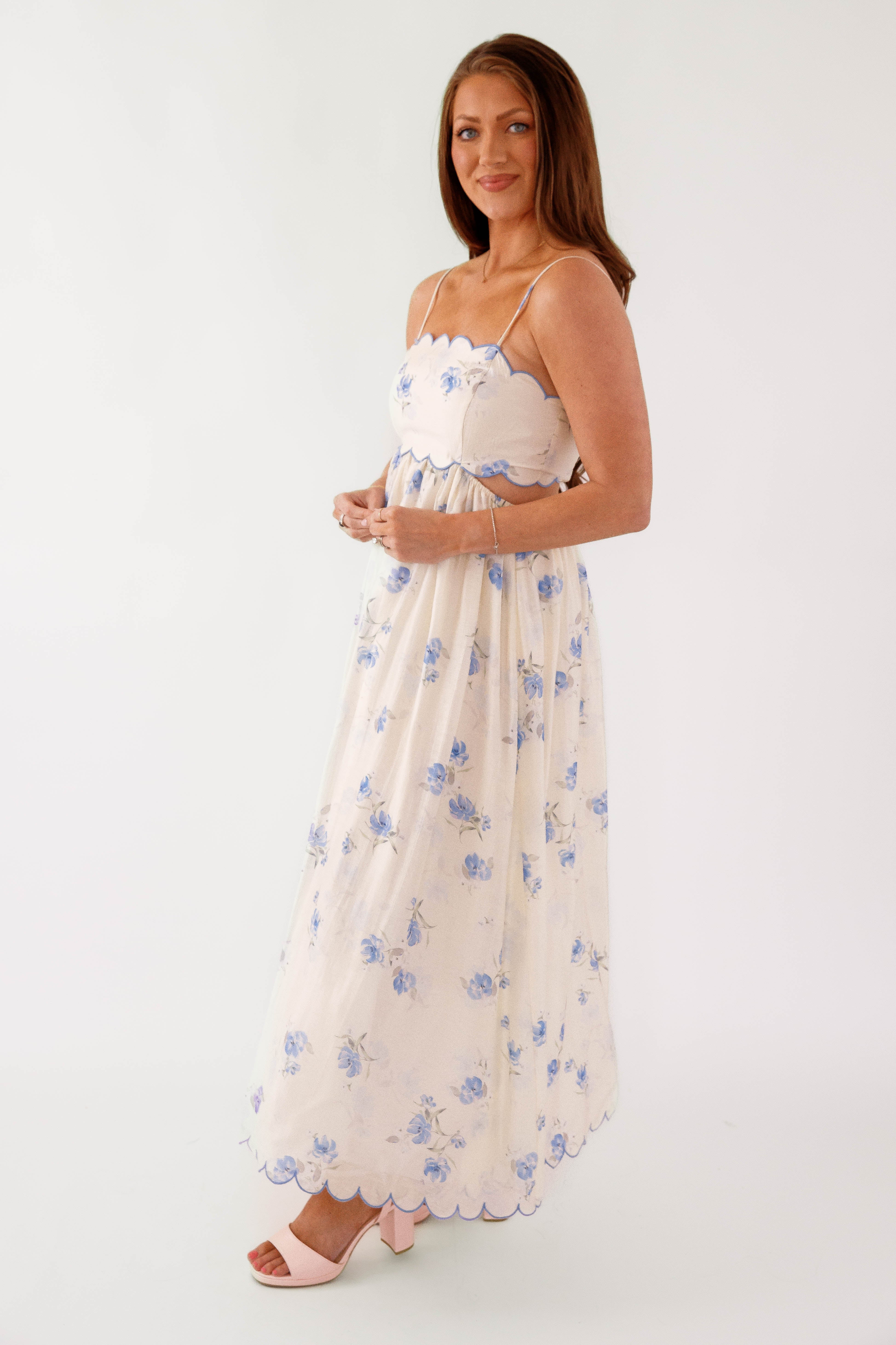 Blooming Gently Maxi Dress