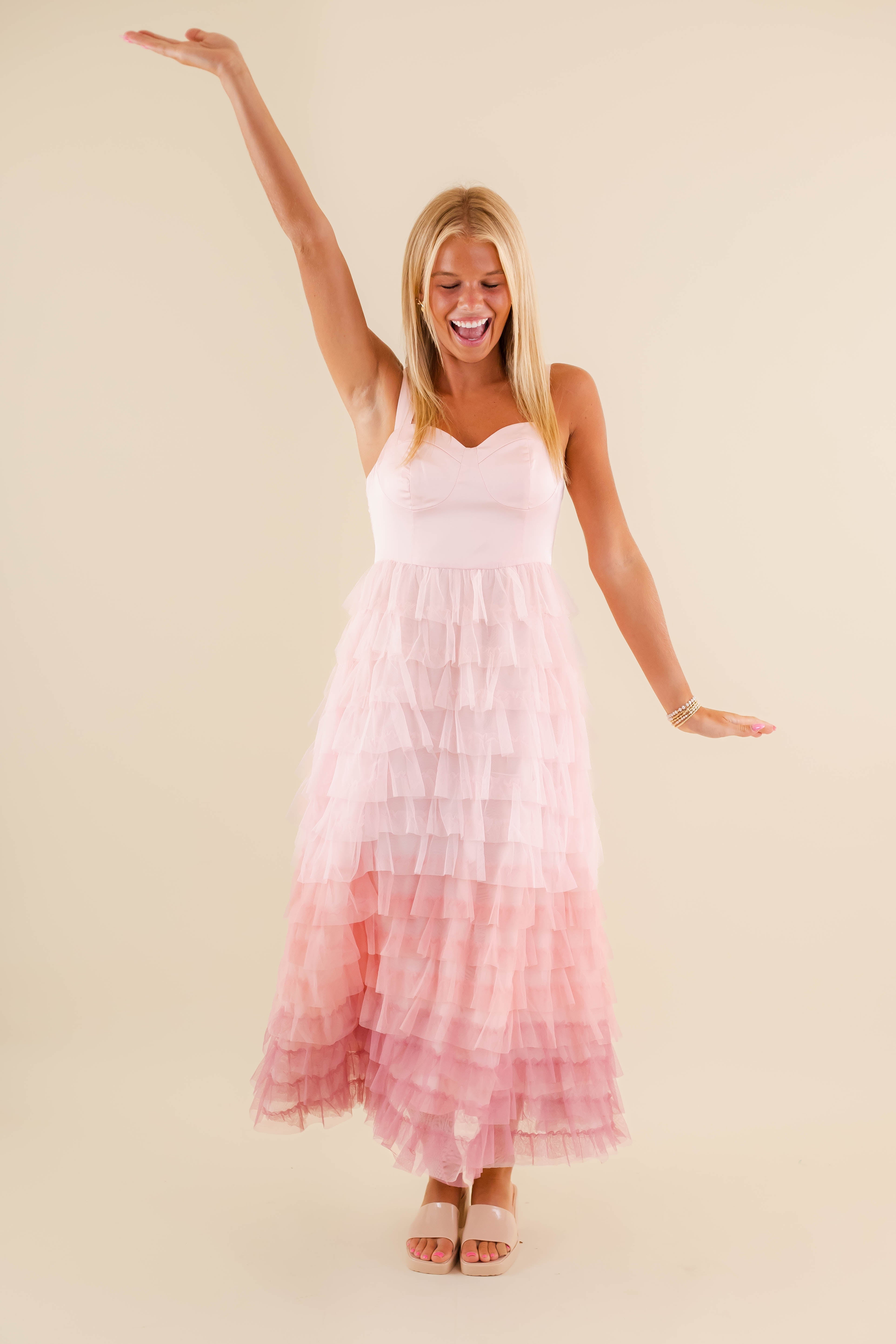 Just Like That Tulle Midi Dress