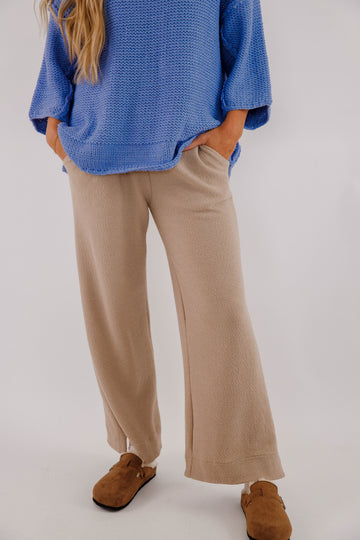 Frequent Flyer Lounge Pants-Taupe