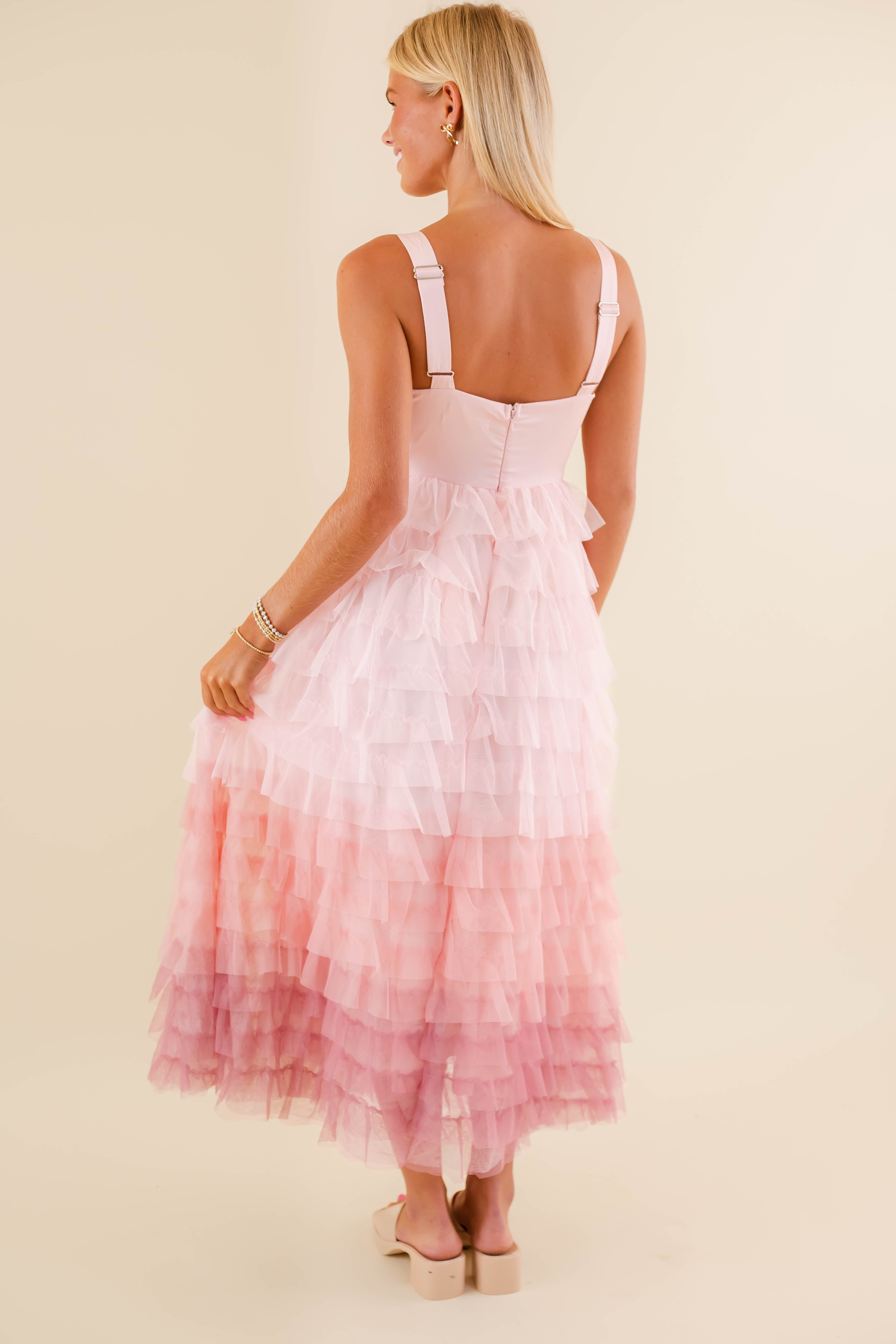 Just Like That Tulle Midi Dress