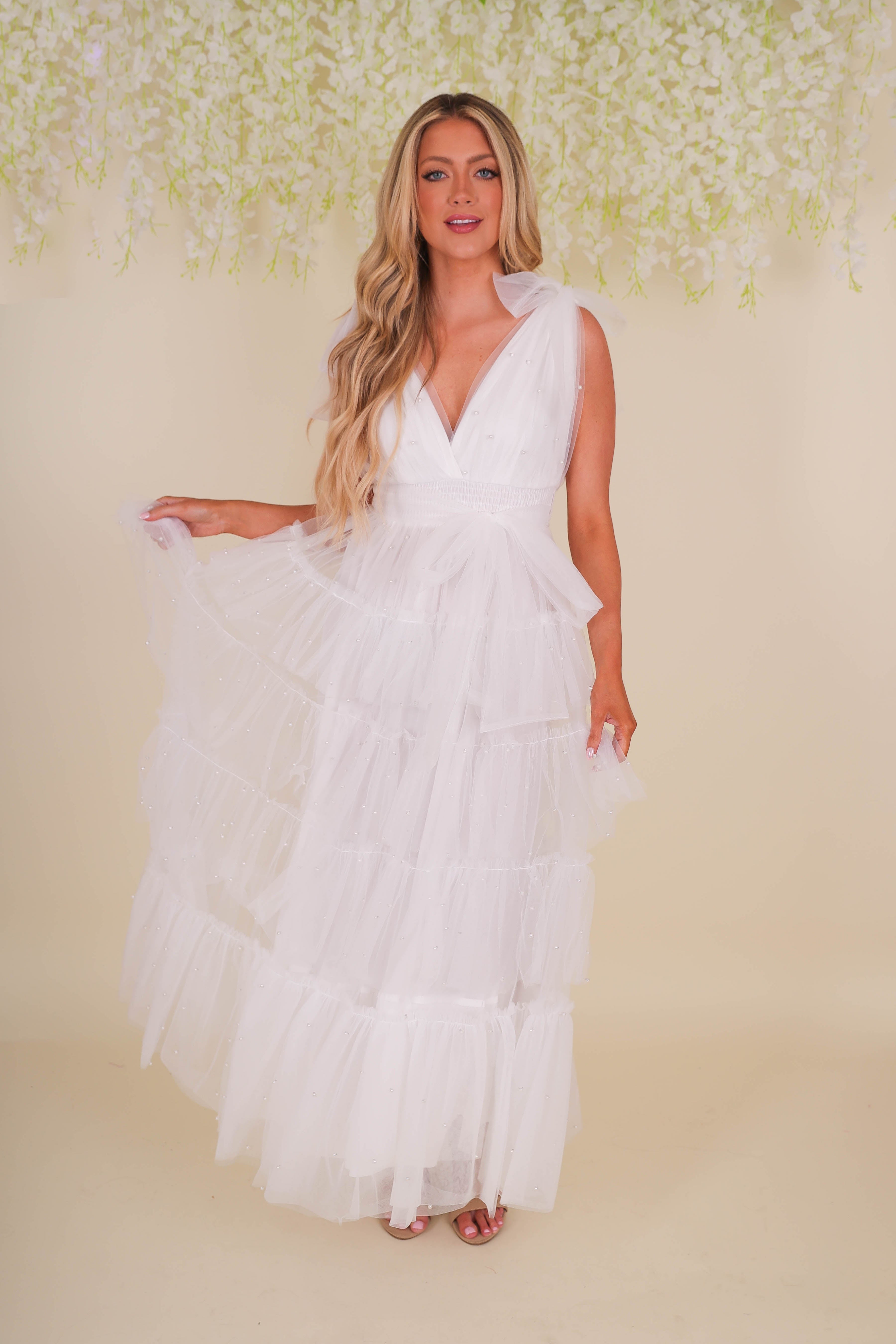 RESTOCK: Enchanted To Meet You Midi Dress