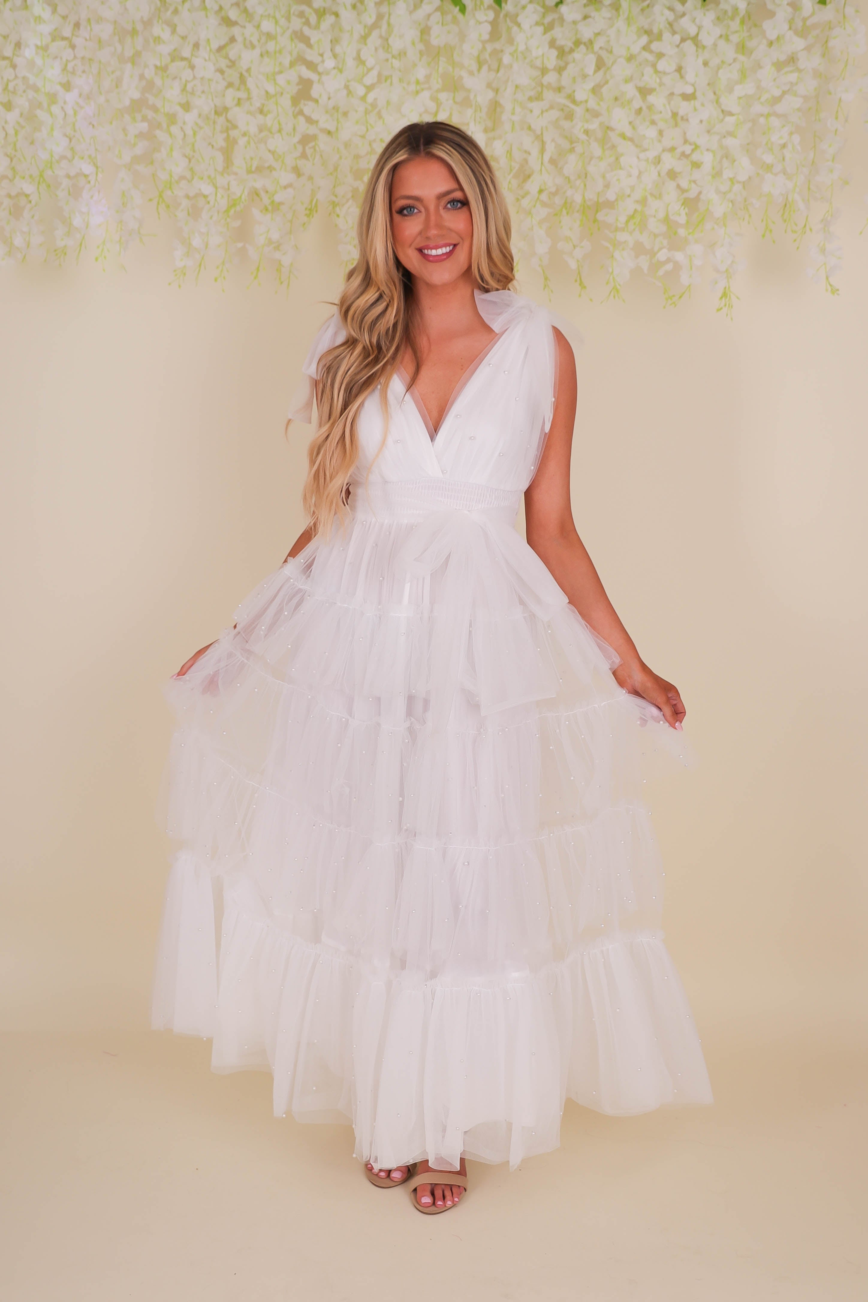 RESTOCK: Enchanted To Meet You Midi Dress