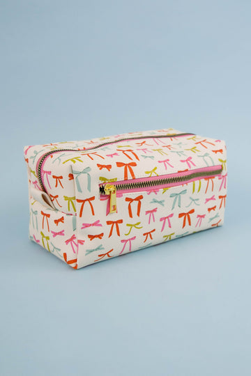 RESTOCK: Put a Bow on It Loaf Cosmetic Bag