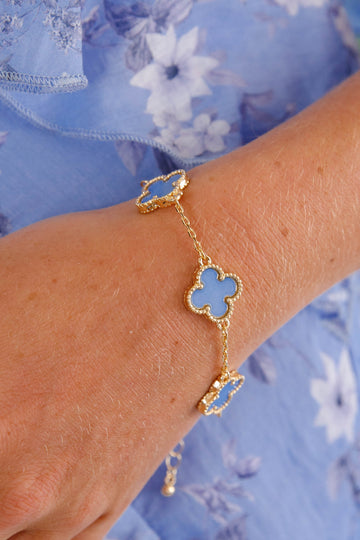 RESTOCK: Elegant Admiration Double Sided Bracelet-Blue