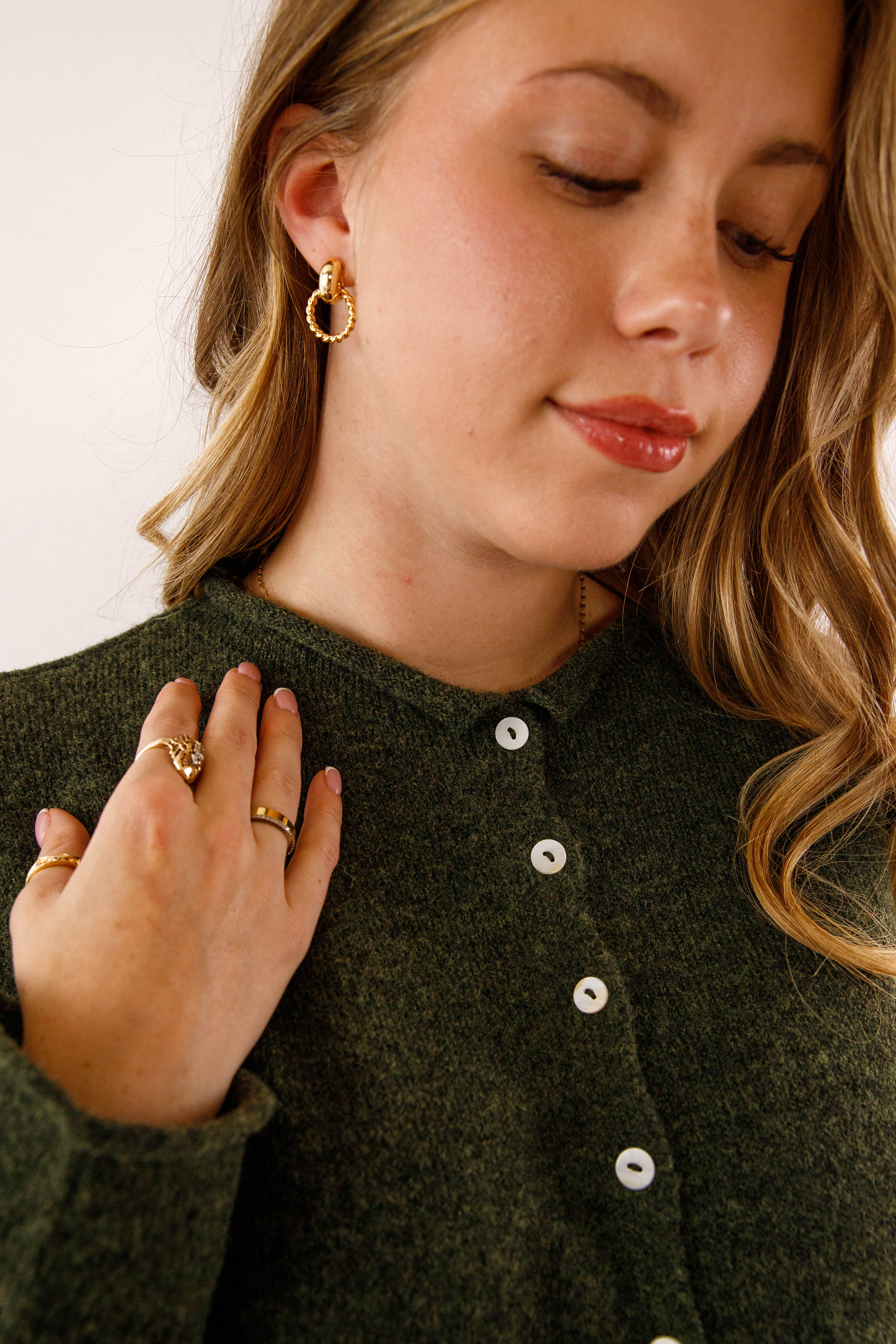 Back To My Old Ways Cardigan-Olive