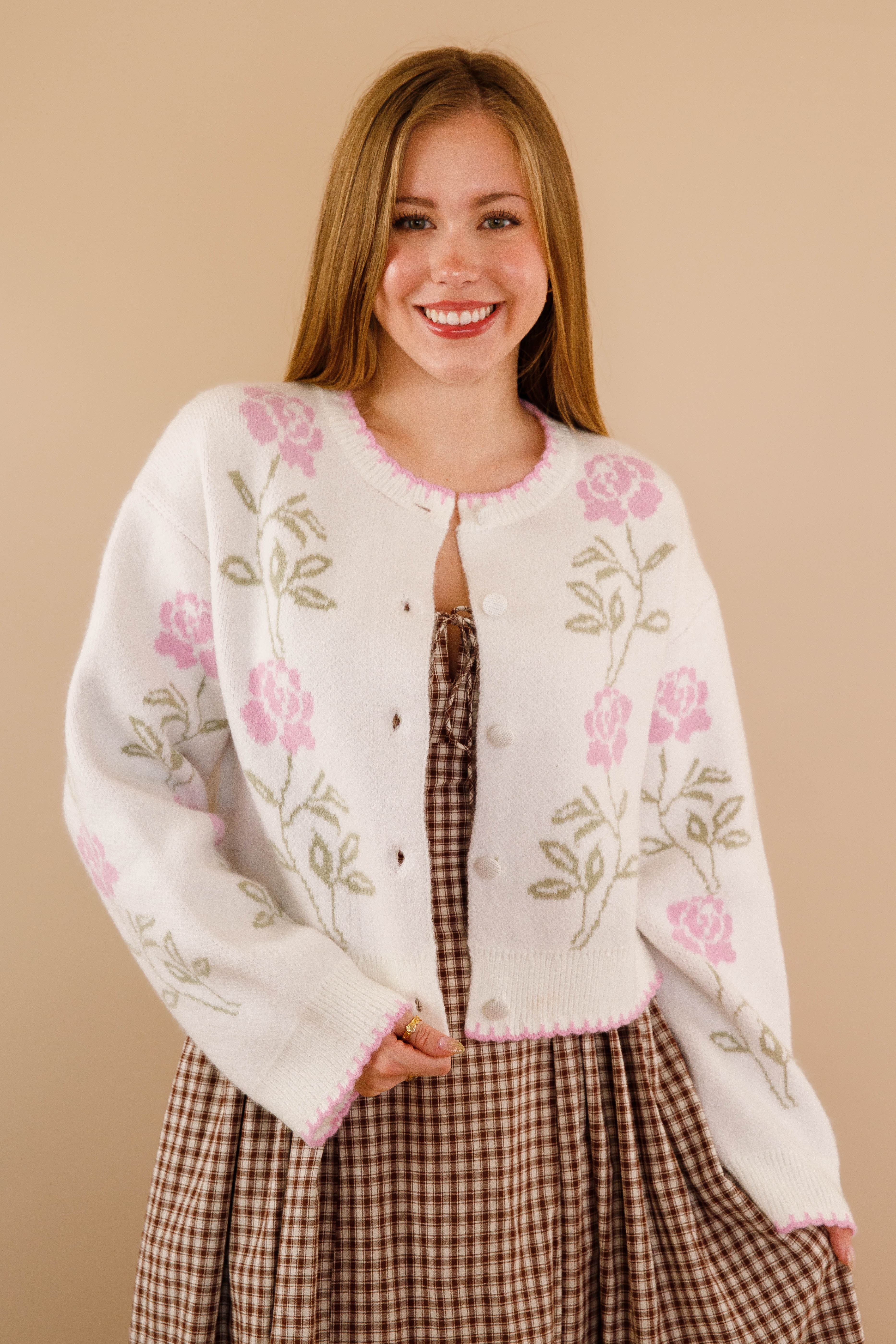 Waiting To Bloom Cardigan