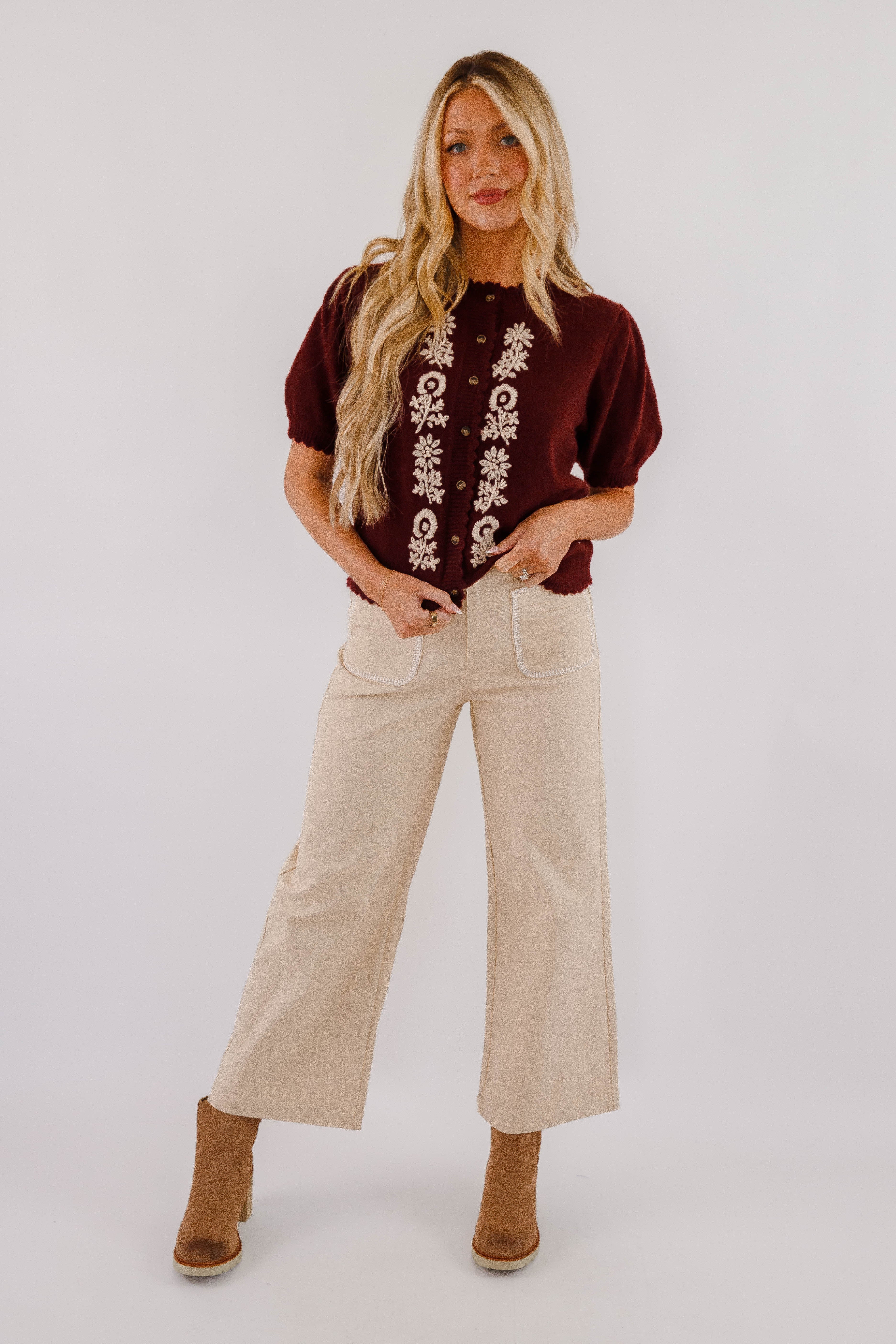 Say What You Will Wide Leg Denim