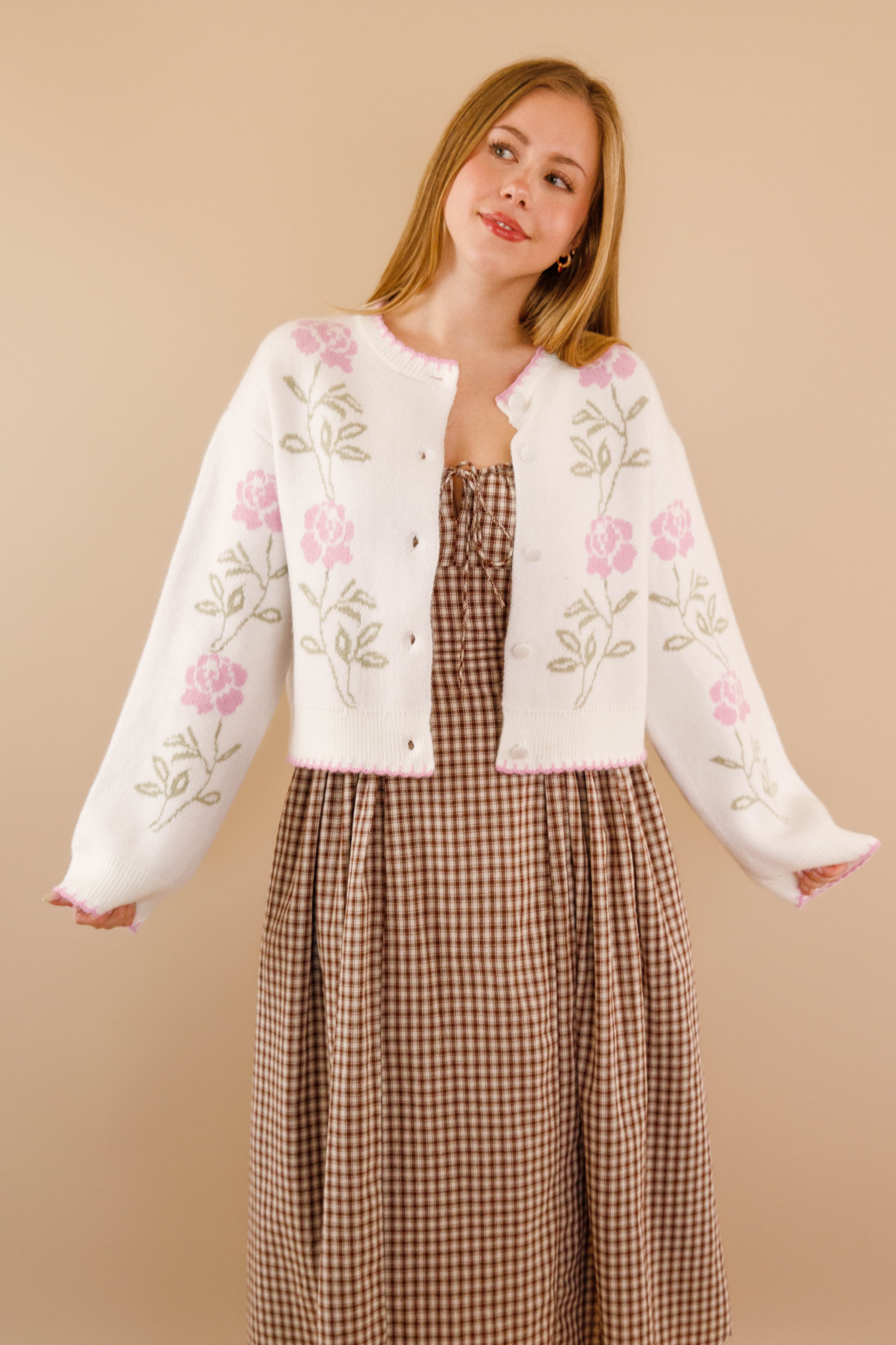 Waiting To Bloom Cardigan