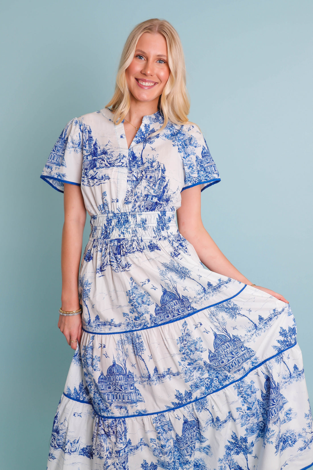 RESTOCK: Set The Scene Midi Dress