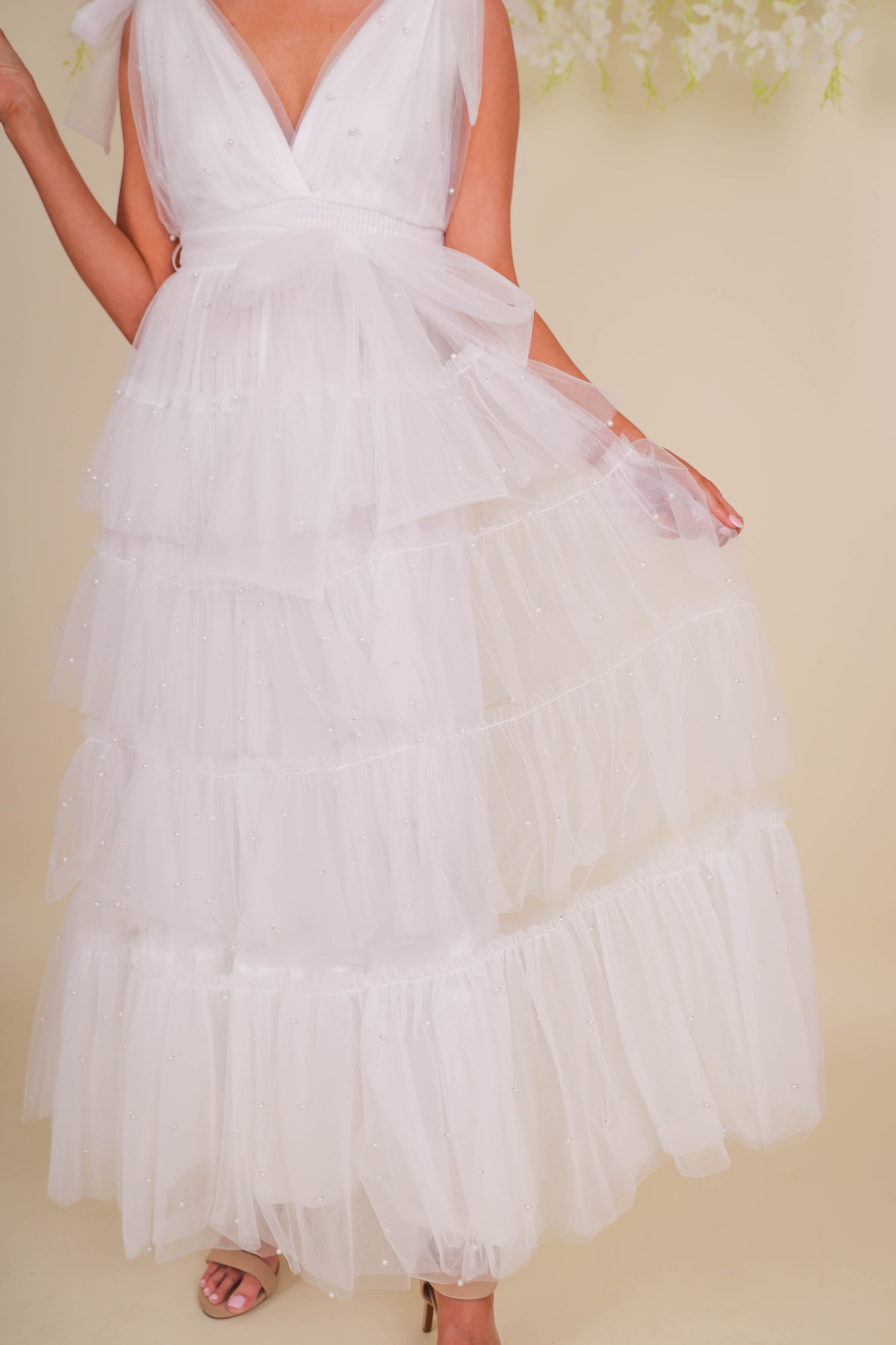 RESTOCK: Enchanted To Meet You Midi Dress