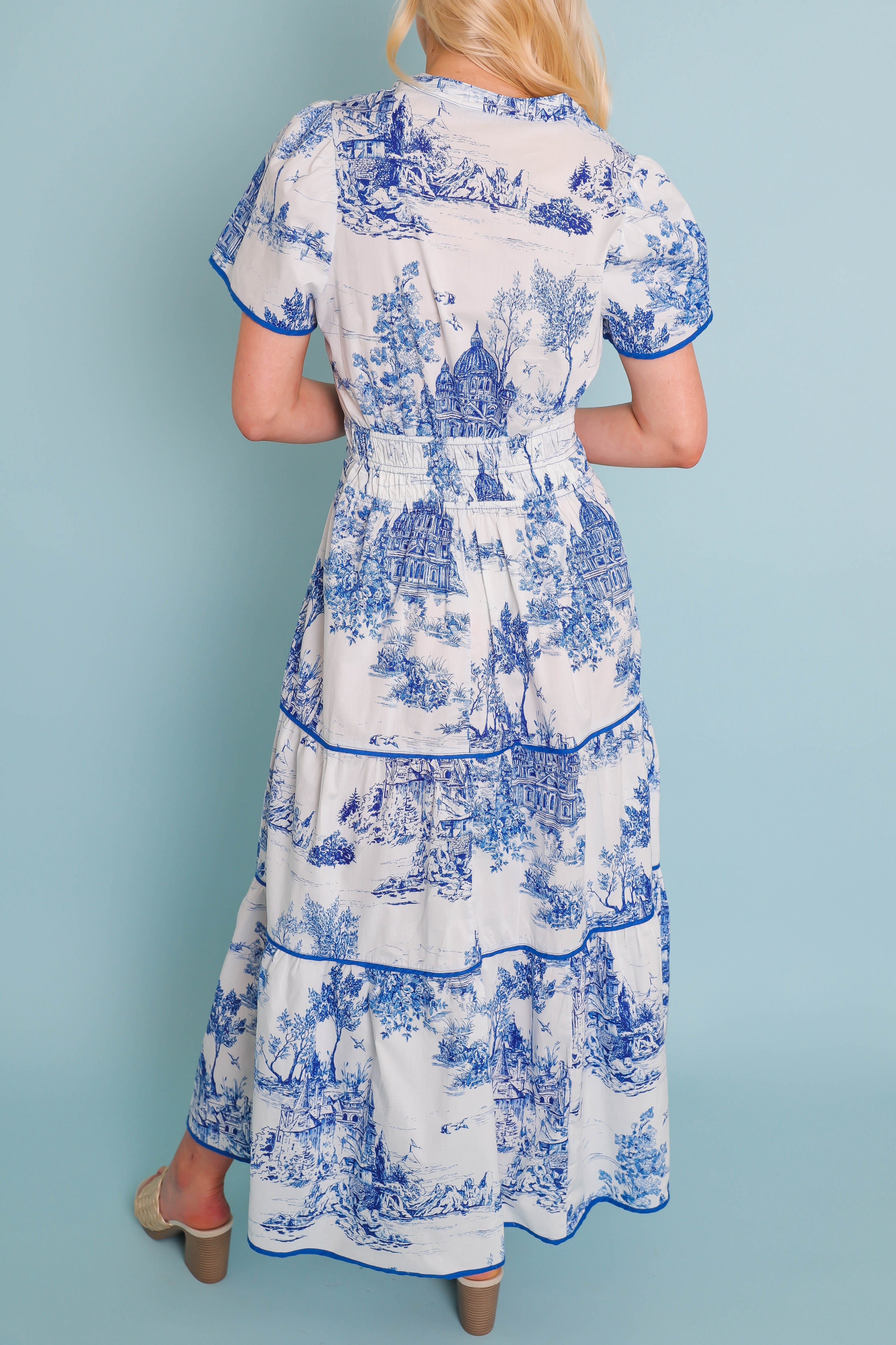 RESTOCK: Set The Scene Midi Dress