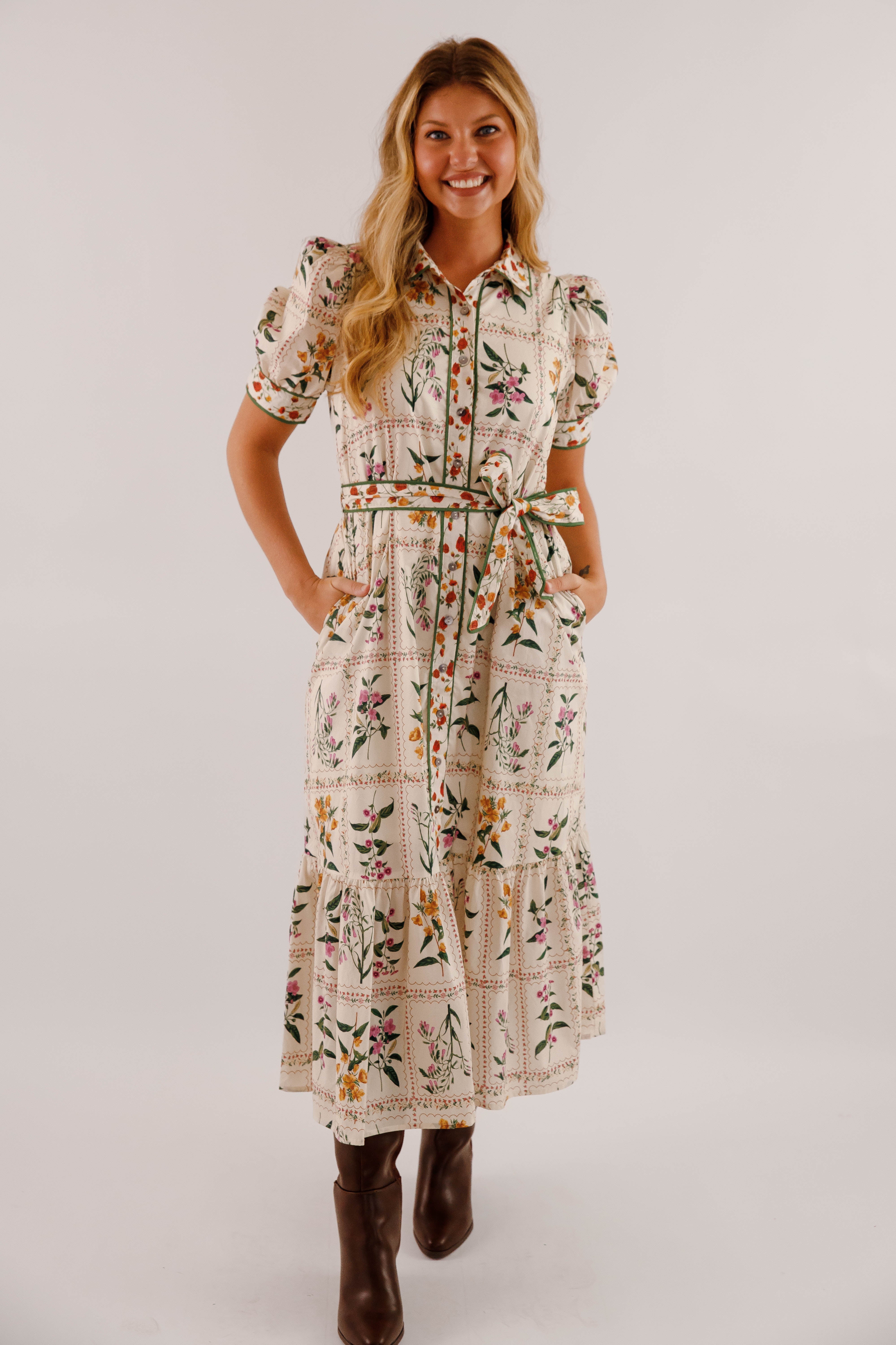 Bringing Happiness Midi Dress