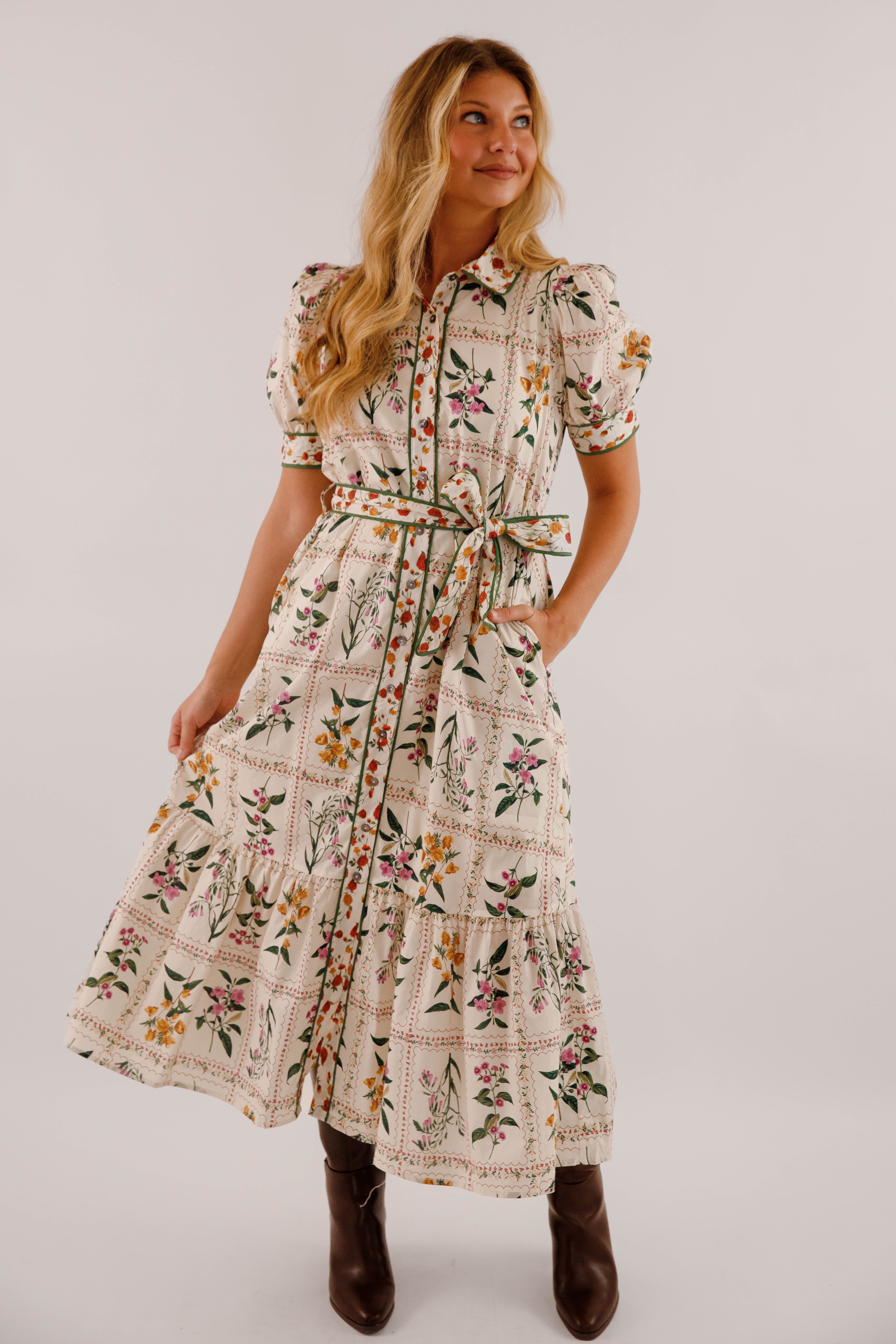 Bringing Happiness Midi Dress