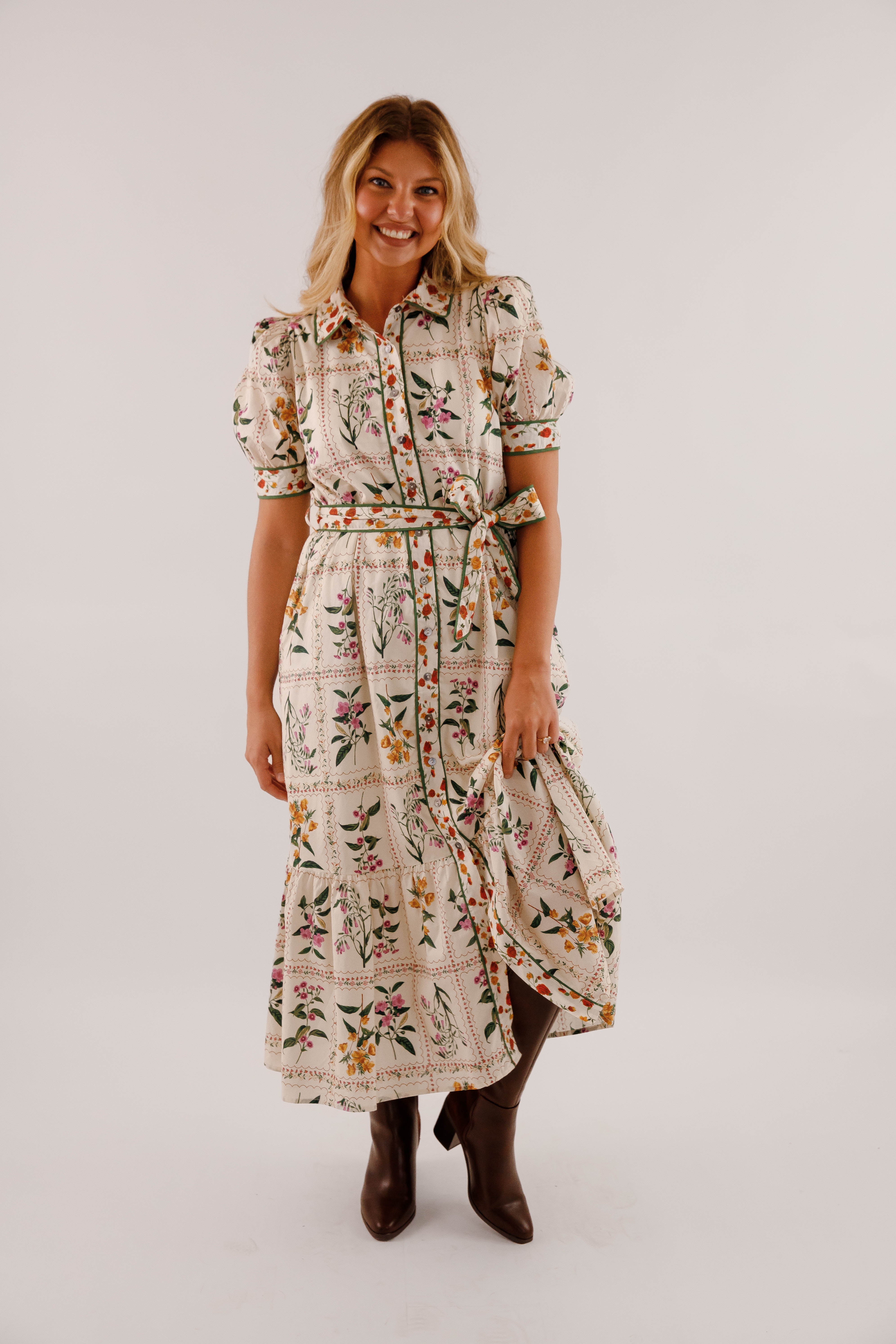 Bringing Happiness Midi Dress