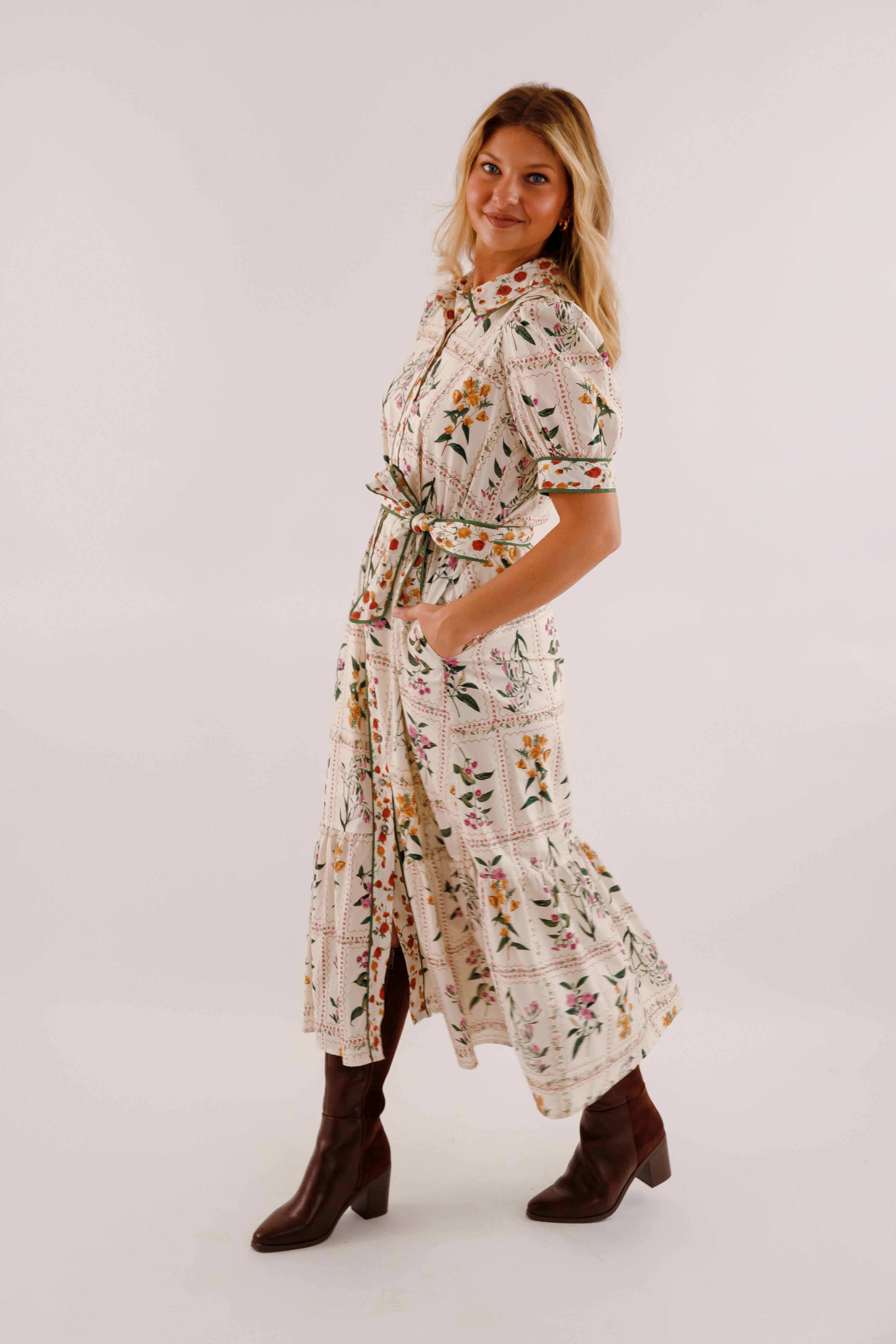 Bringing Happiness Midi Dress