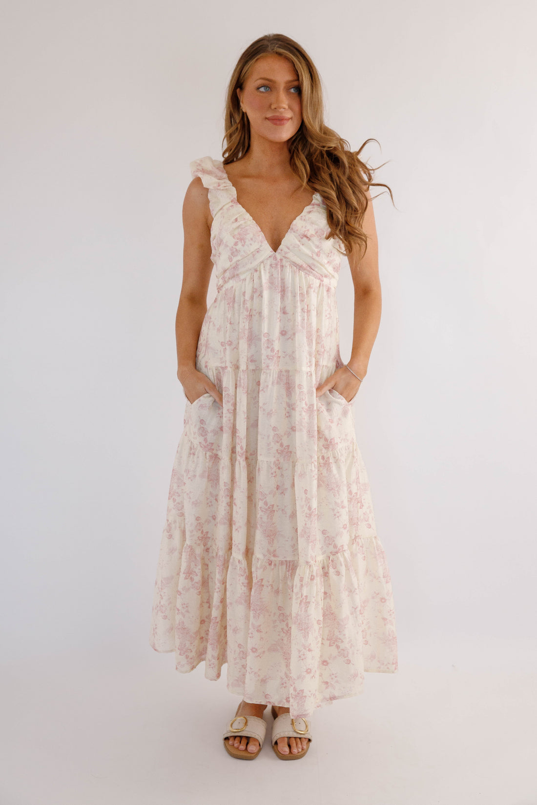 RESTOCK: Season of Renewal Maxi Dress-Ivory
