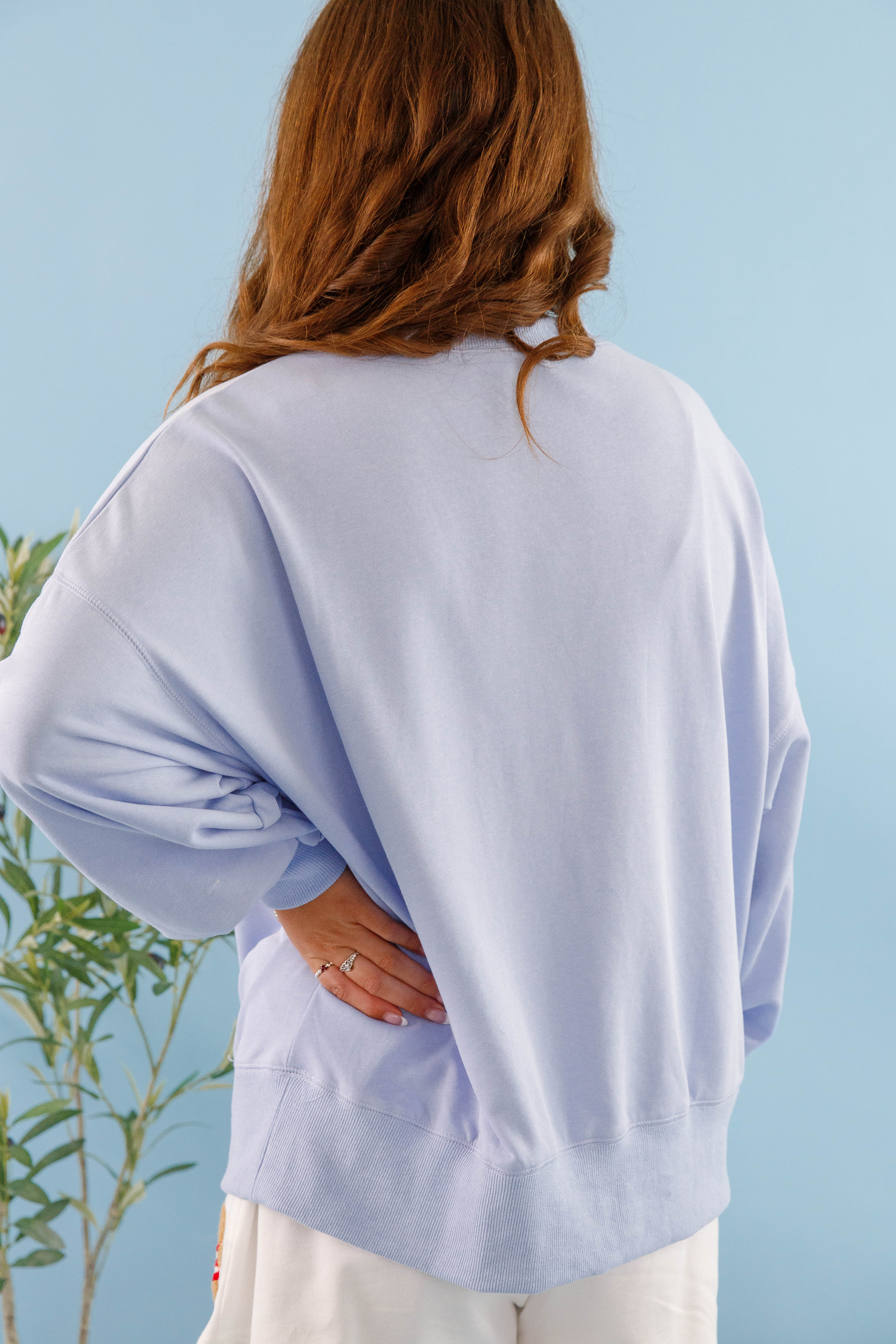 America's Sweetheart Pullover-Blue