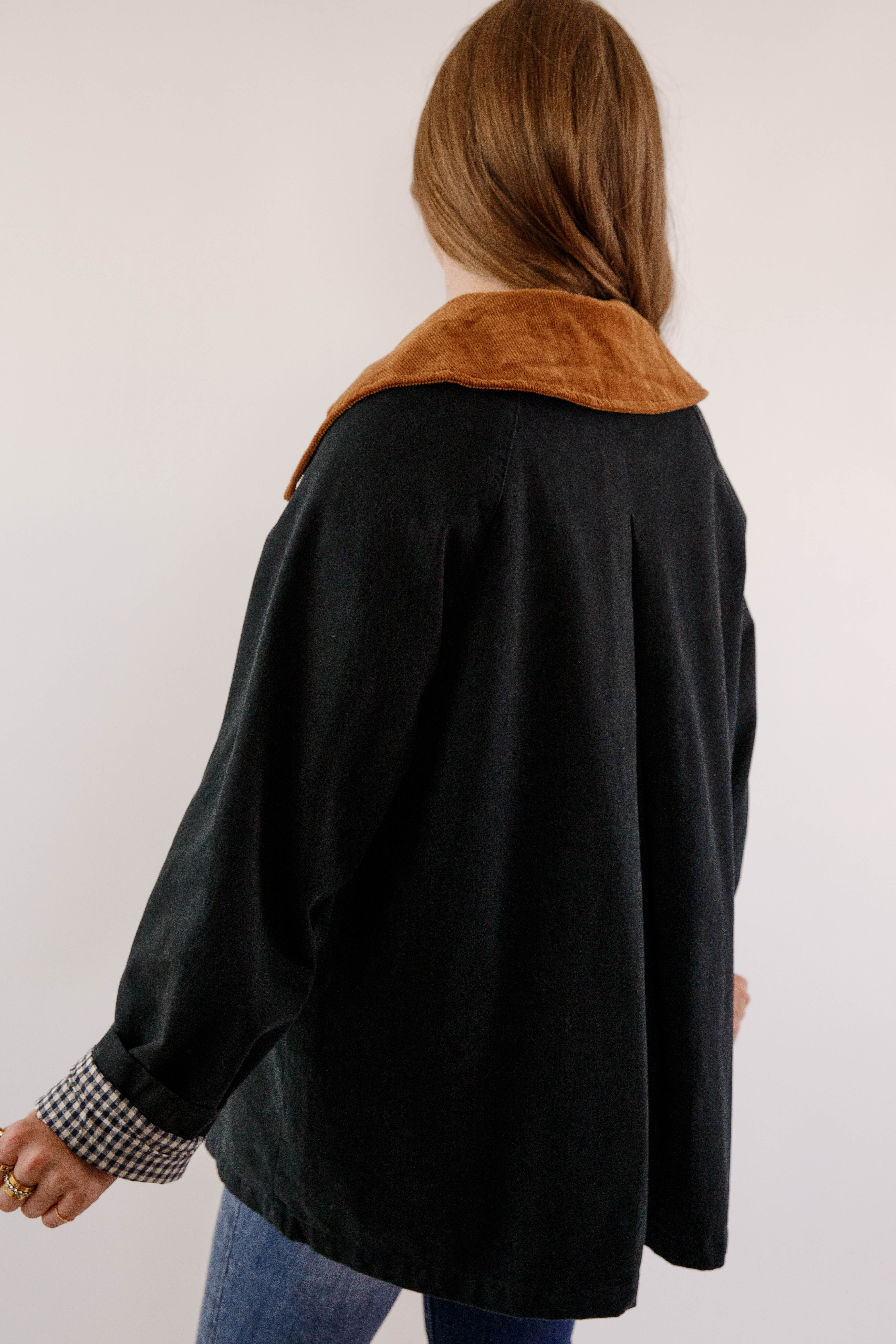 Journey Through the Countryside Jacket-Navy