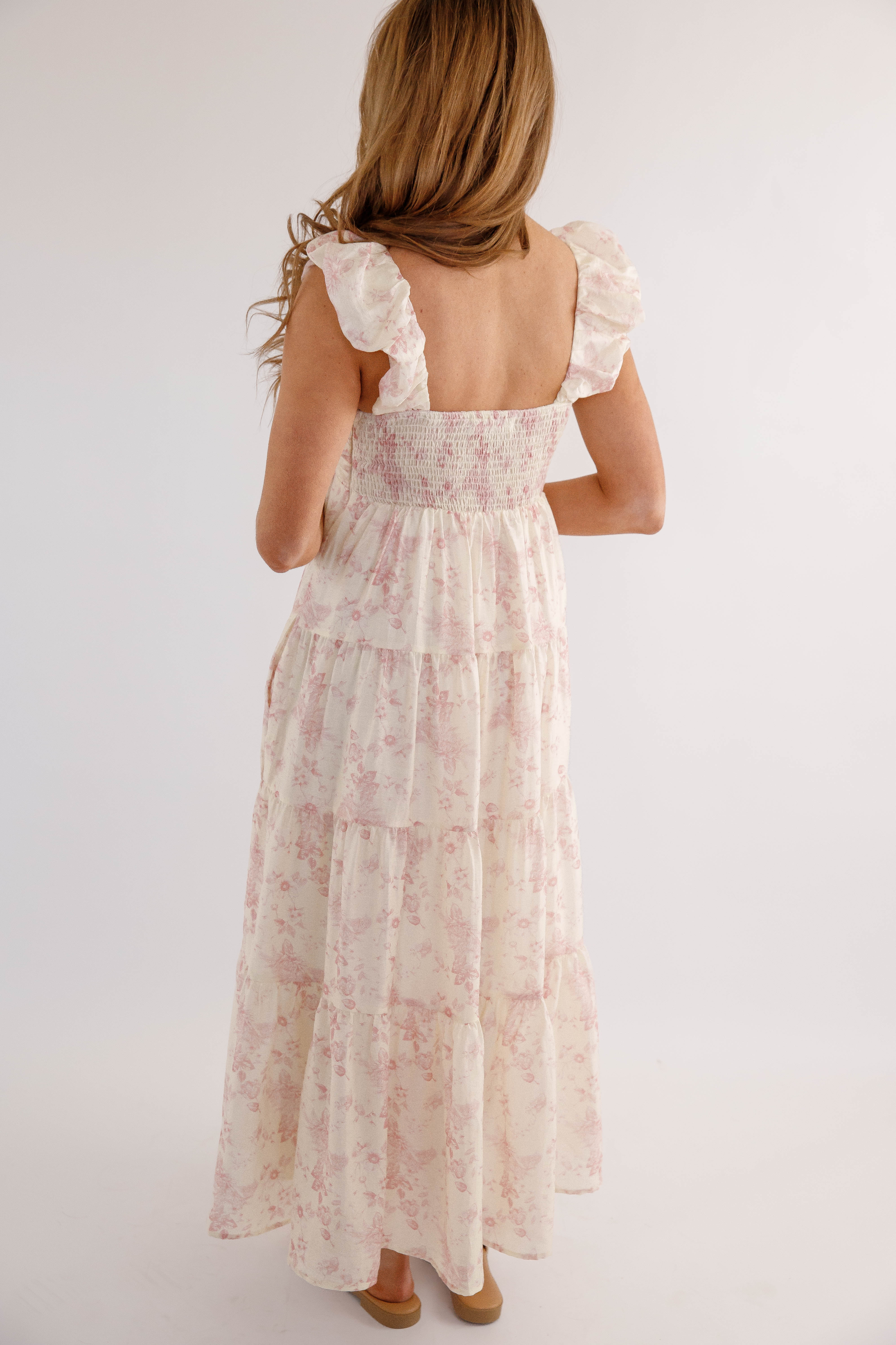 RESTOCK: Season of Renewal Maxi Dress-Ivory