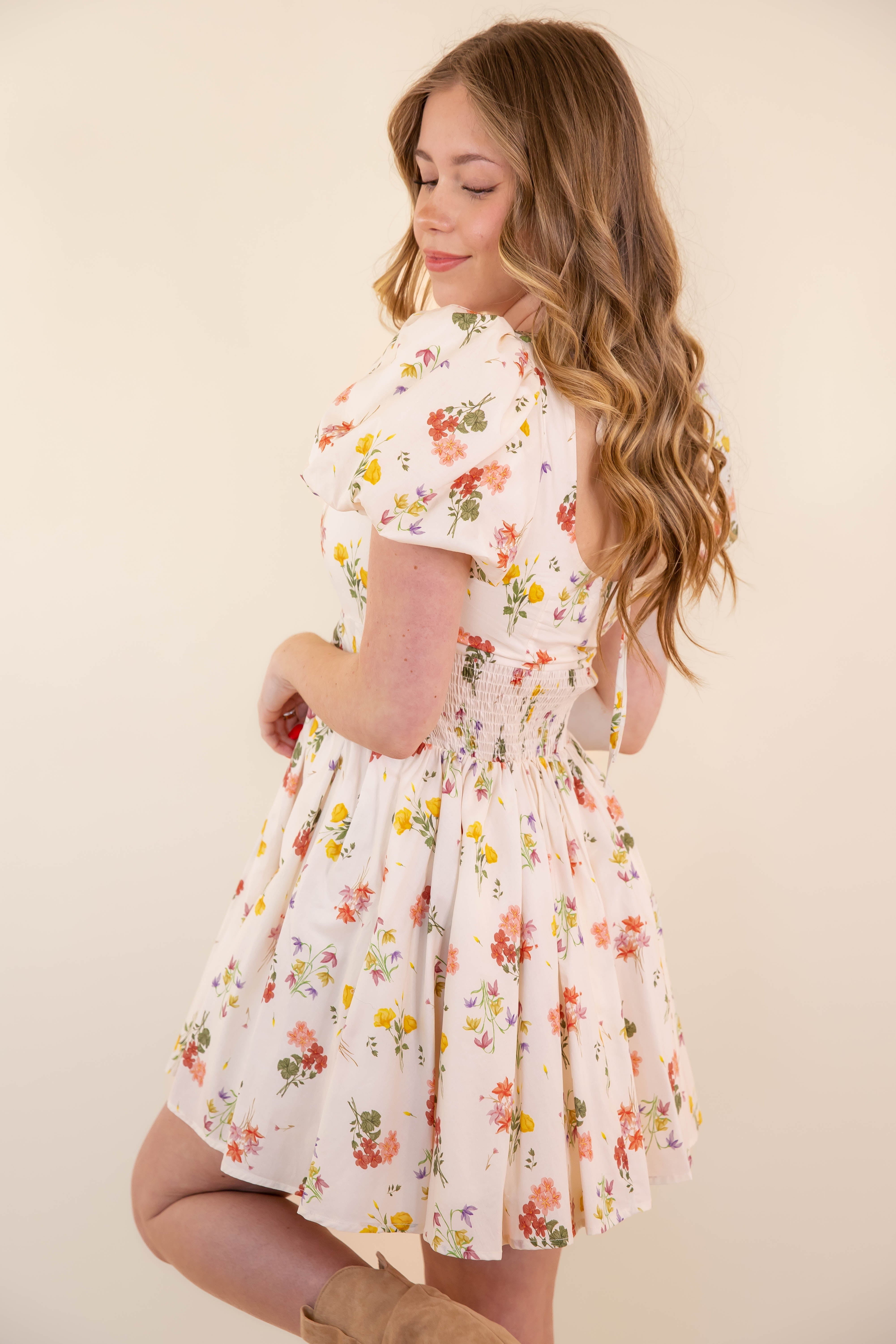 My Summer Garden Mini Dress