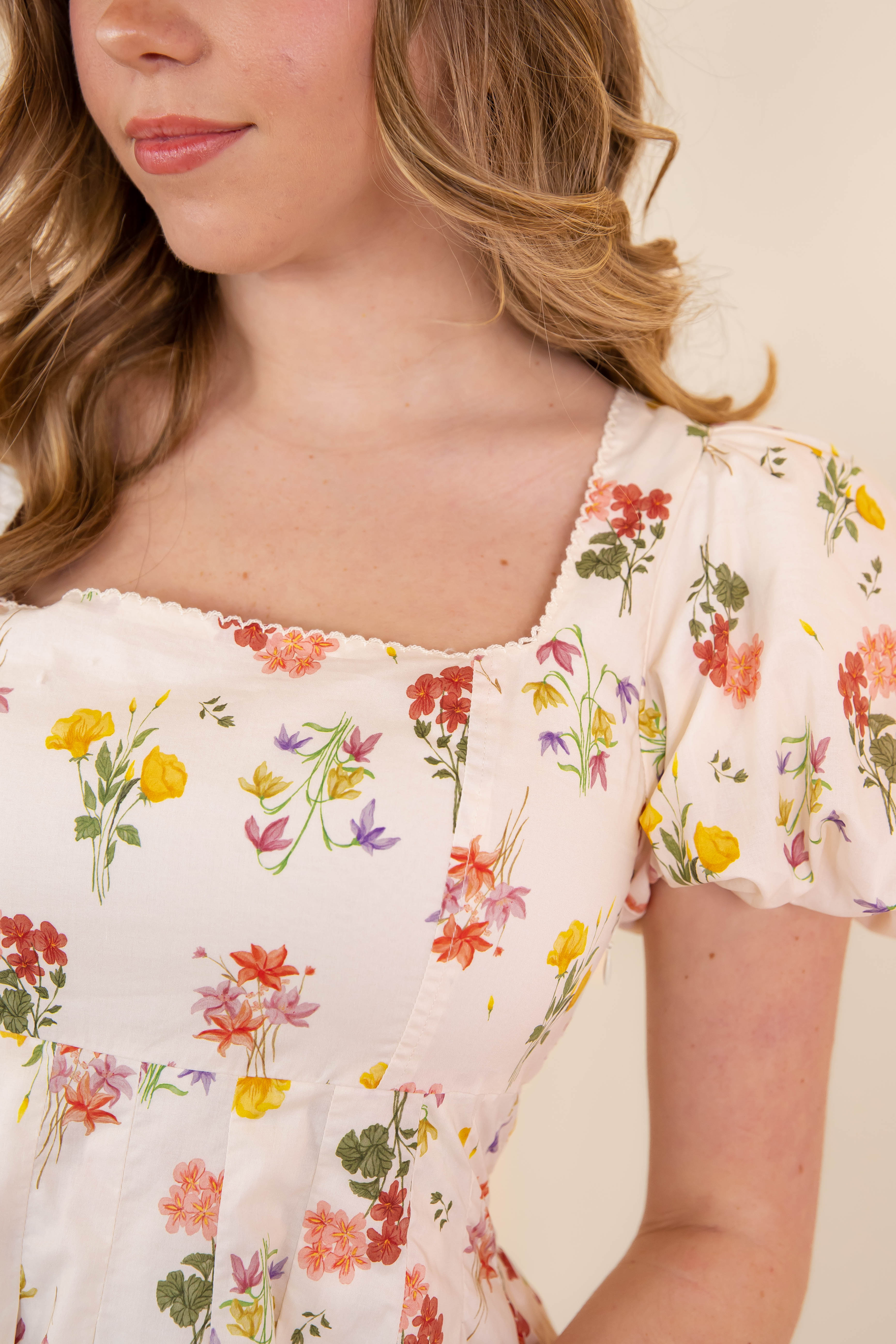My Summer Garden Mini Dress