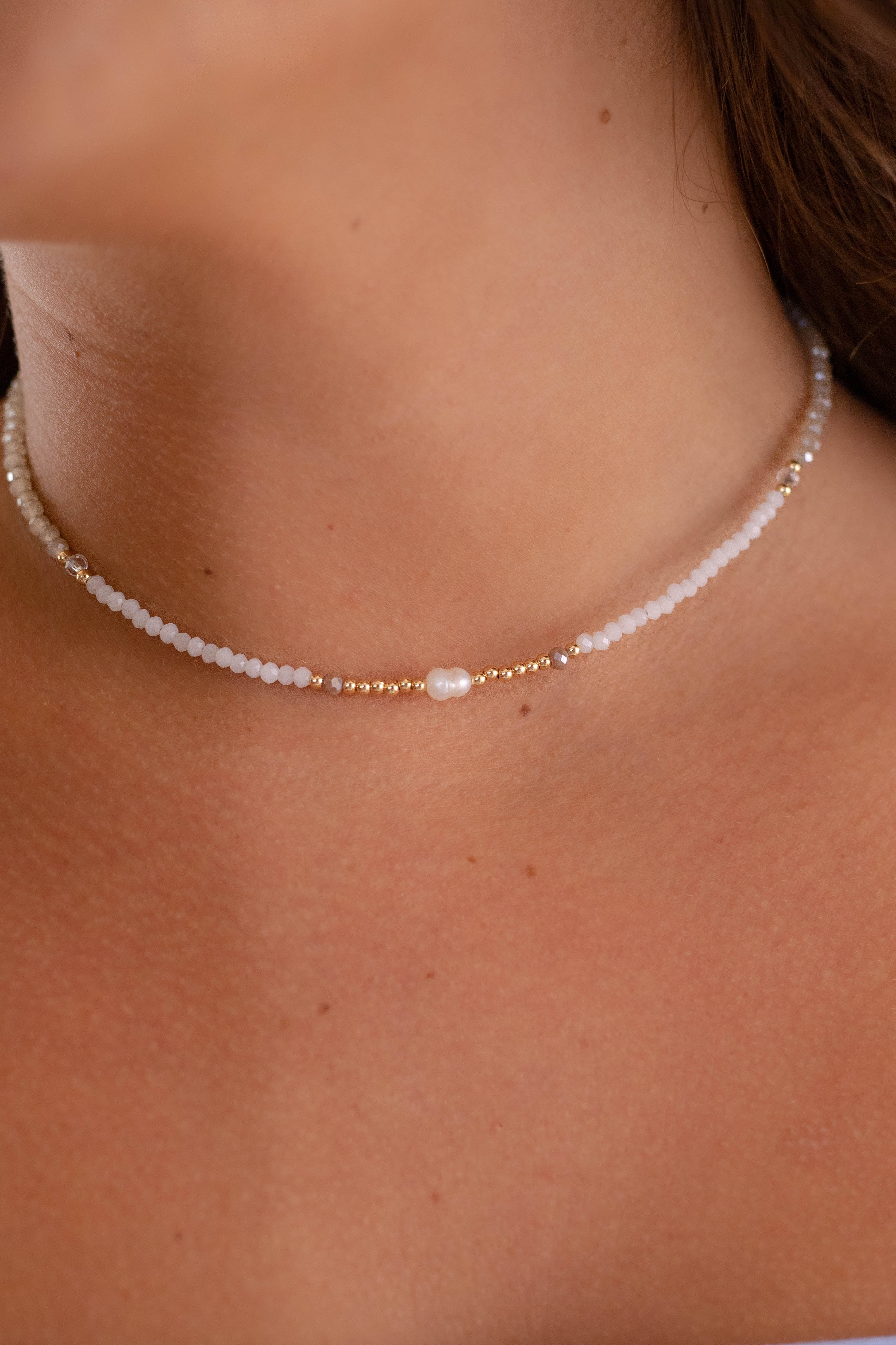 FINAL SALE: So Delighted Beaded Necklace