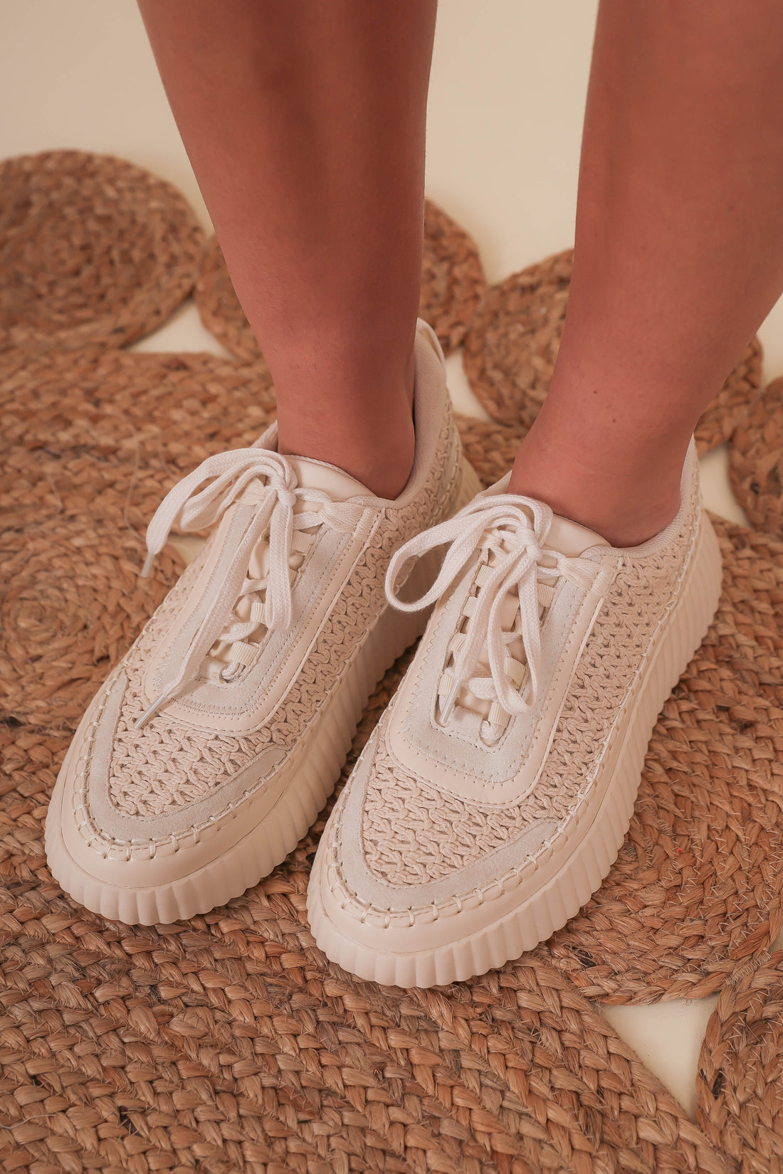 Darla Sneakers-Sandstone
