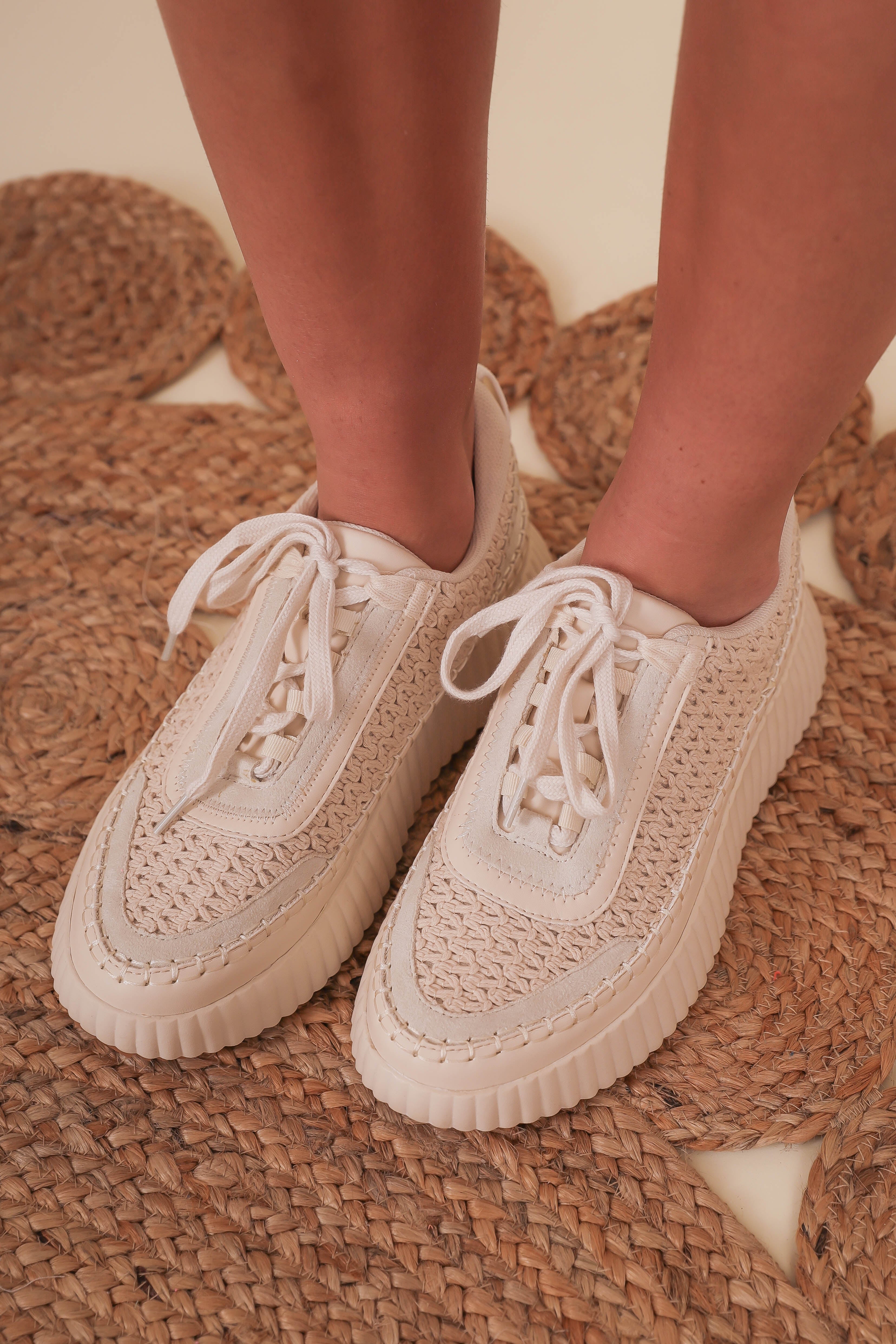 Darla Sneakers-Sandstone