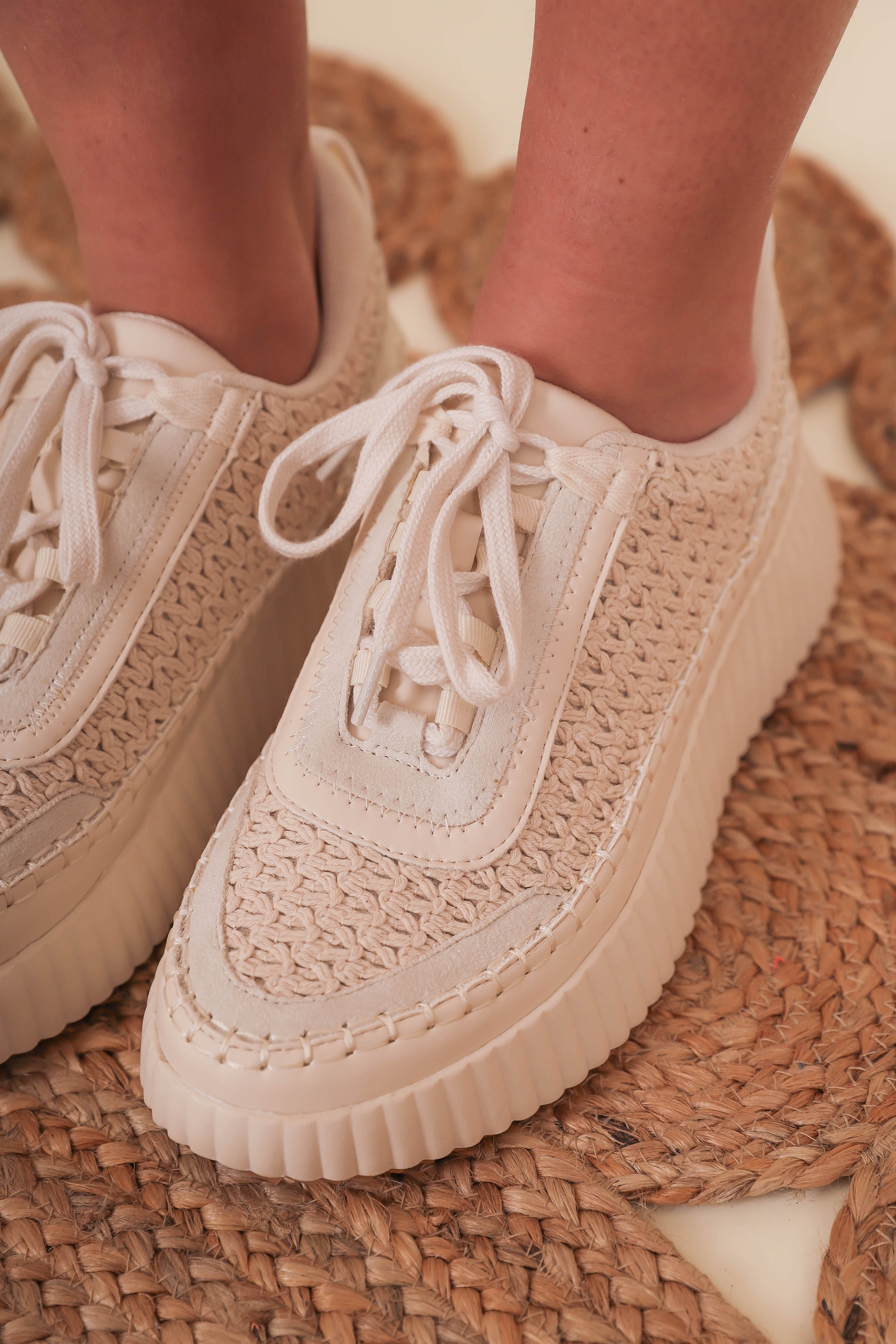 Darla Sneakers-Sandstone