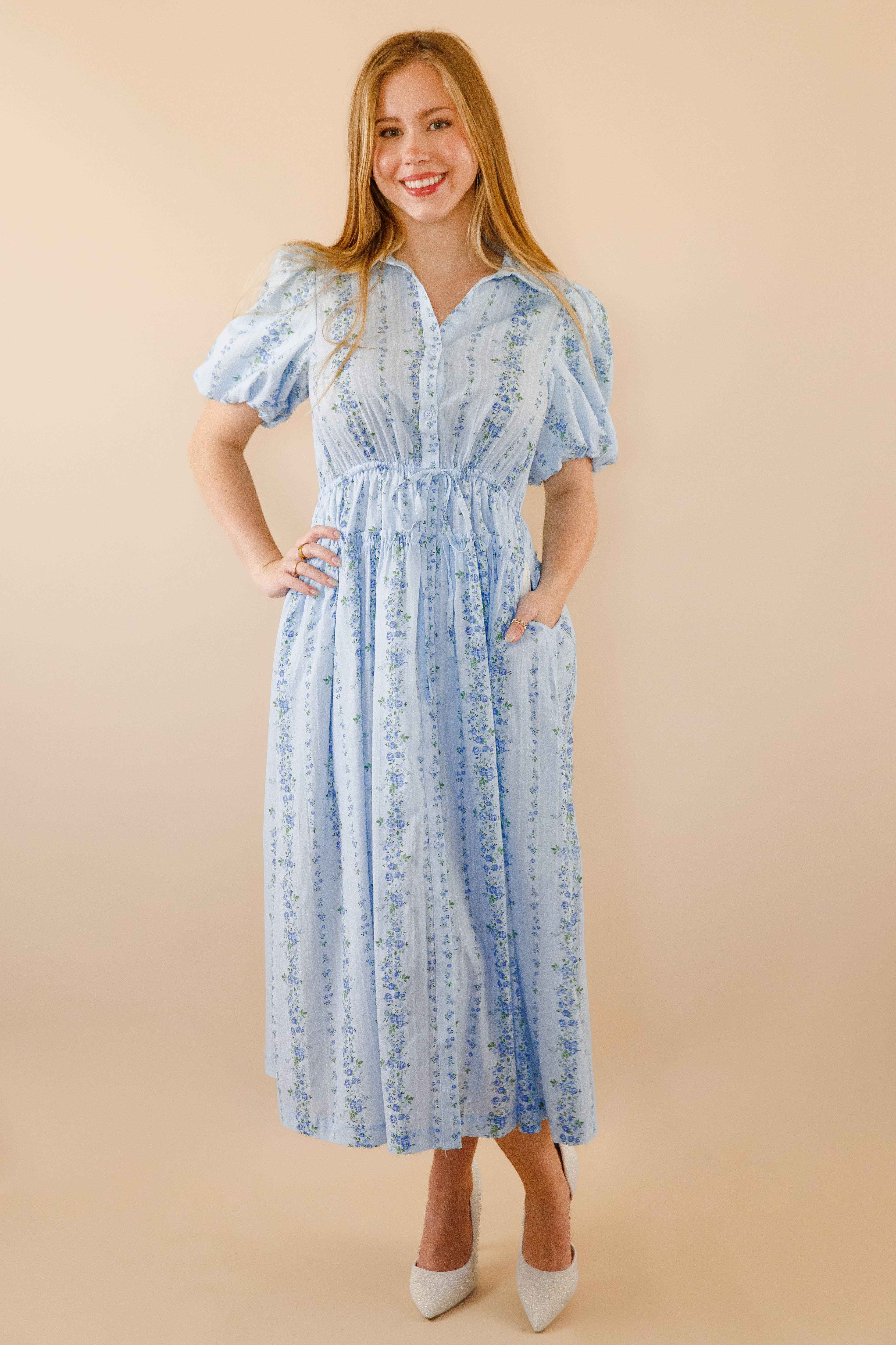 In the Midst of Thought Maxi Dress