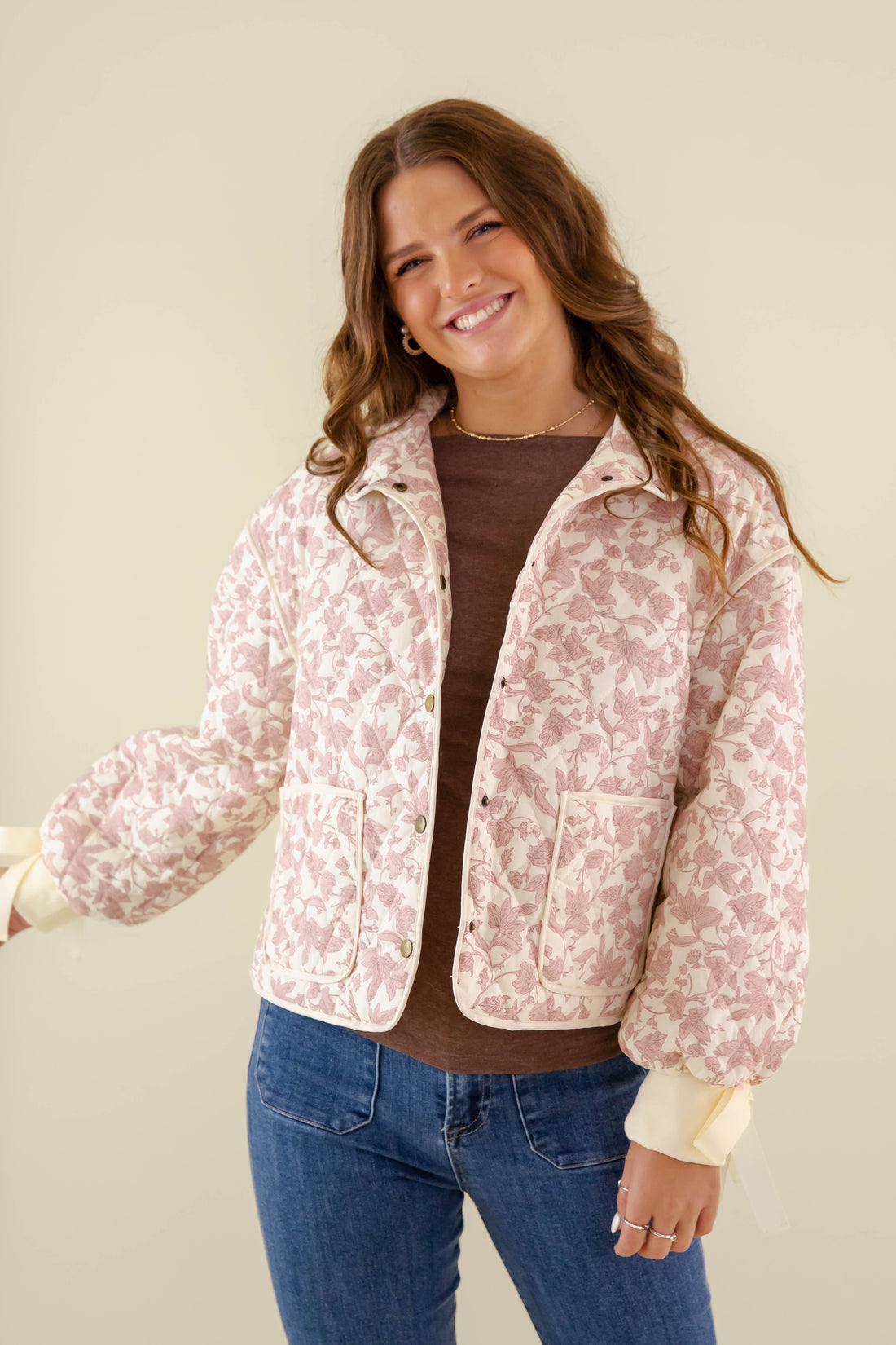 RESTOCK: Began With You Jacket-Mauve
